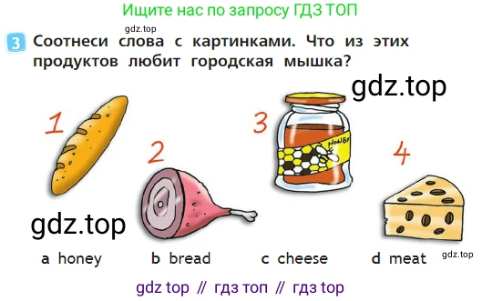 Английский язык (english), 2 класс Учебник (Student's book), авторы: Быкова Надежда Ильинична (Bykova Nadezhda), Бадулина Ольга Ивановна, Поспелова Марина Давидовна (Pospelova Marina), Эванс Вирджиния (Evans Virginia), издательство Просвещение, Москва, 2023, розового цвета, Часть ( Part) 1, страница 63, номер 3, Условие
