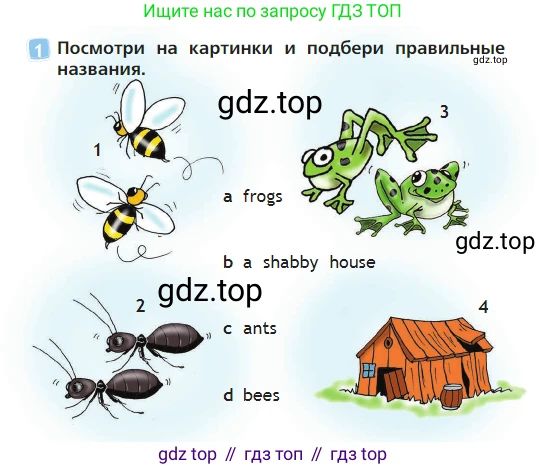 Английский язык (english), 2 класс Учебник (Student's book), авторы: Быкова Надежда Ильинична (Bykova Nadezhda), Бадулина Ольга Ивановна, Поспелова Марина Давидовна (Pospelova Marina), Эванс Вирджиния (Evans Virginia), издательство Просвещение, Москва, 2023, розового цвета, Часть ( Part) 2, страница 60, номер 1, Условие