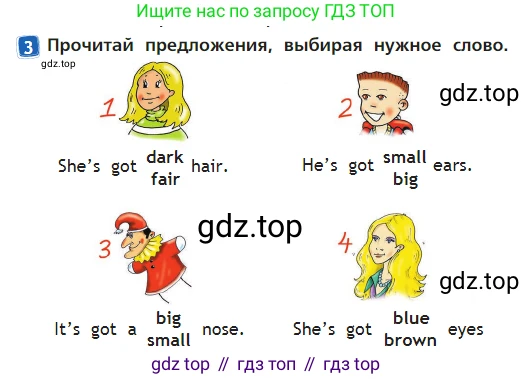 Английский язык (english), 2 класс Учебник (Student's book), авторы: Быкова Надежда Ильинична (Bykova Nadezhda), Бадулина Ольга Ивановна, Поспелова Марина Давидовна (Pospelova Marina), Эванс Вирджиния (Evans Virginia), издательство Просвещение, Москва, 2023, розового цвета, Часть ( Part) 2, страница 38, номер 3, Условие