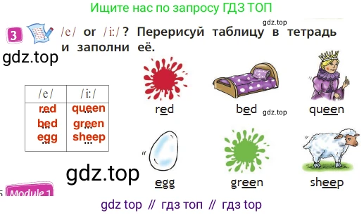 Английский язык (english), 2 класс Учебник (Student's book), авторы: Быкова Надежда Ильинична (Bykova Nadezhda), Бадулина Ольга Ивановна, Поспелова Марина Давидовна (Pospelova Marina), Эванс Вирджиния (Evans Virginia), издательство Просвещение, Москва, 2023, розового цвета, Часть ( Part) 1, страница 36, номер 3, Решение 3