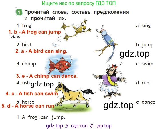 Английский язык (english), 2 класс Учебник (Student's book), авторы: Быкова Надежда Ильинична (Bykova Nadezhda), Бадулина Ольга Ивановна, Поспелова Марина Давидовна (Pospelova Marina), Эванс Вирджиния (Evans Virginia), издательство Просвещение, Москва, 2023, розового цвета, Часть ( Part) 2, страница 6, номер 1, Решение 3