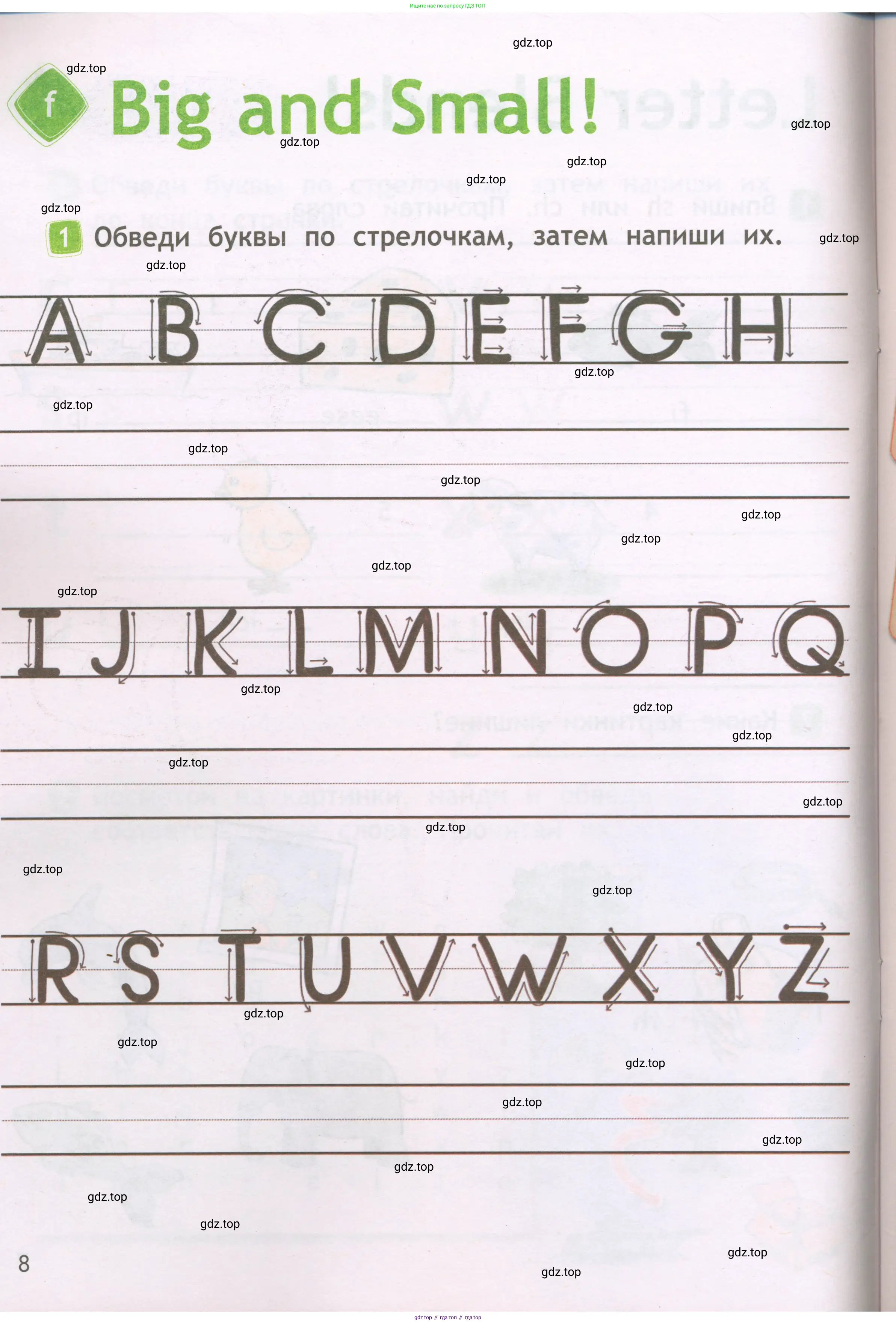 Английский язык (english), 2 класс Рабочая тетрадь (workbook), авторы: Быкова Надежда Ильинична (Bykova Nadezhda), Дули Дженни (Dooley Jenny), Поспелова Марина Давидовна (Pospelova Marina), Эванс Вирджиния (Evans Virginia), издательство Просвещение, Москва, 2023, розового цвета, страница 8