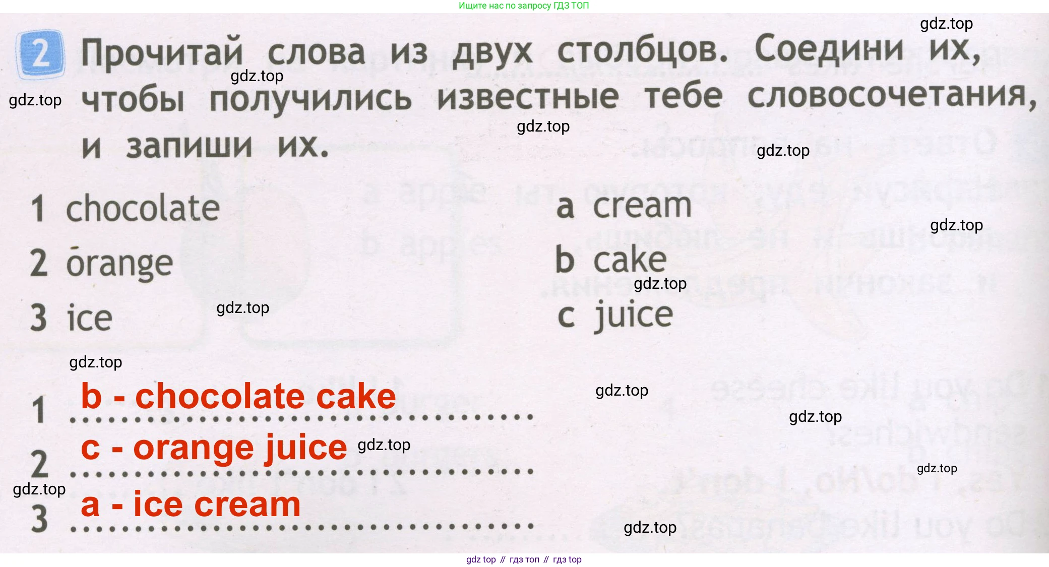 Английский язык (english), 2 класс Рабочая тетрадь (workbook), авторы: Быкова Надежда Ильинична (Bykova Nadezhda), Дули Дженни (Dooley Jenny), Поспелова Марина Давидовна (Pospelova Marina), Эванс Вирджиния (Evans Virginia), издательство Просвещение, Москва, 2023, розового цвета, страница 28, номер 2, Решение 3