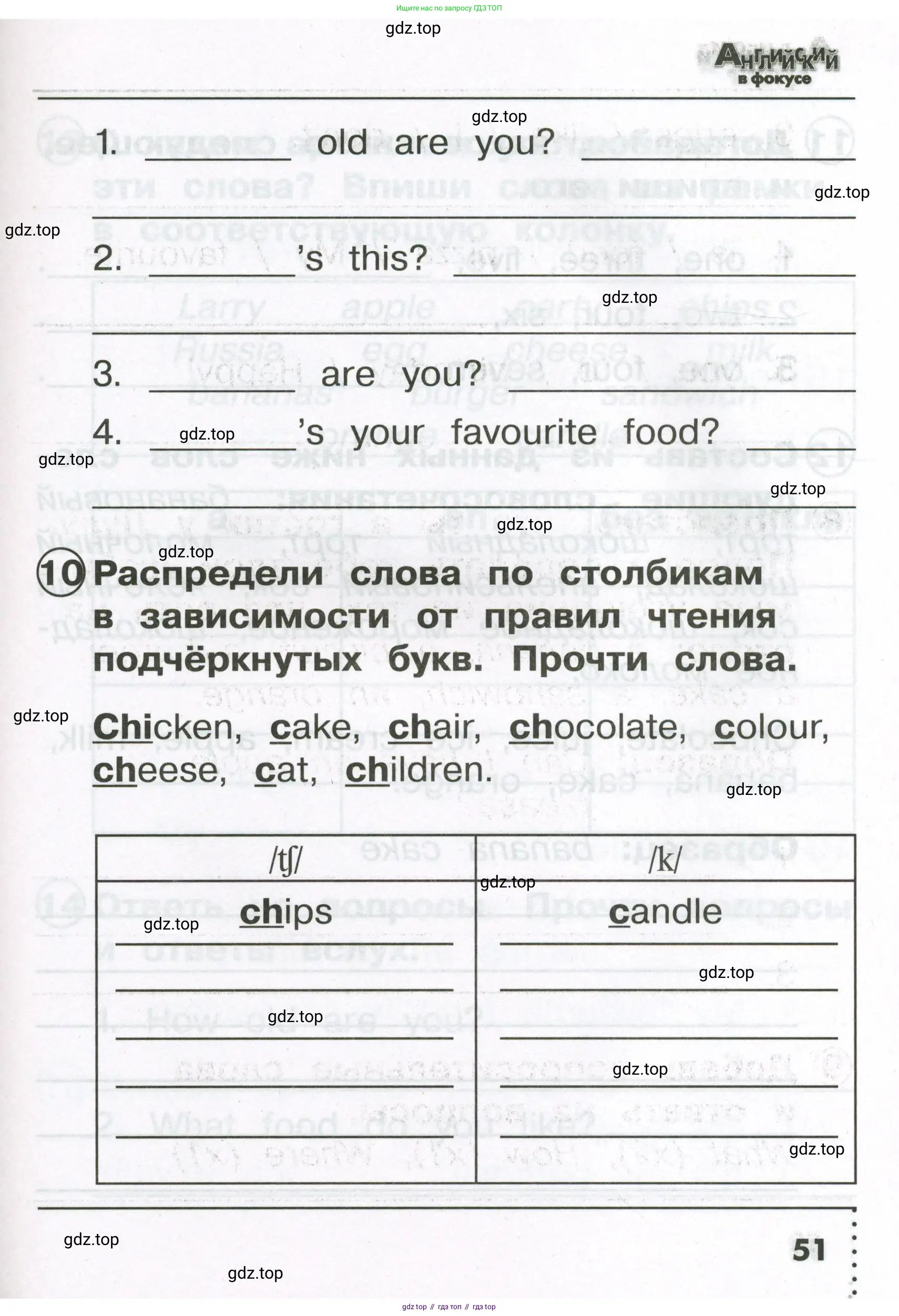 Английский язык (english), 2 класс Сборник упражнений, авторы: Быкова Надежда Ильинична (Bykova Nadezhda), Поспелова Марина Давидовна (Pospelova Marina), издательство Просвещение, Москва, 2023, розового цвета, страница 51