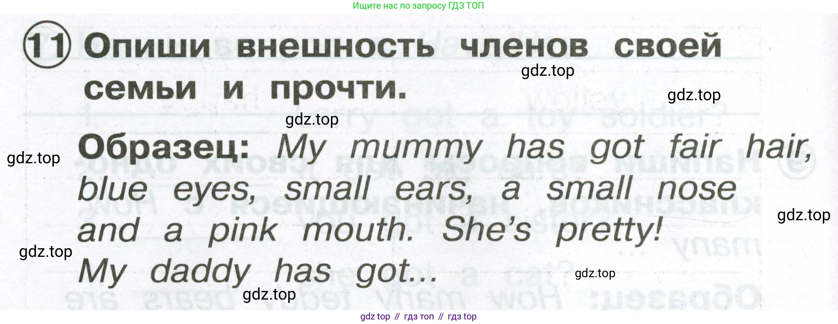 Английский язык (english), 2 класс Сборник упражнений, авторы: Быкова Надежда Ильинична (Bykova Nadezhda), Поспелова Марина Давидовна (Pospelova Marina), издательство Просвещение, Москва, 2023, розового цвета, страница 102, номер 11, Условие