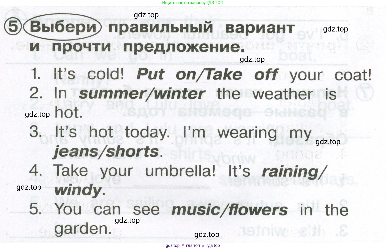 Английский язык (english), 2 класс Сборник упражнений, авторы: Быкова Надежда Ильинична (Bykova Nadezhda), Поспелова Марина Давидовна (Pospelova Marina), издательство Просвещение, Москва, 2023, розового цвета, страница 121, номер 5, Условие