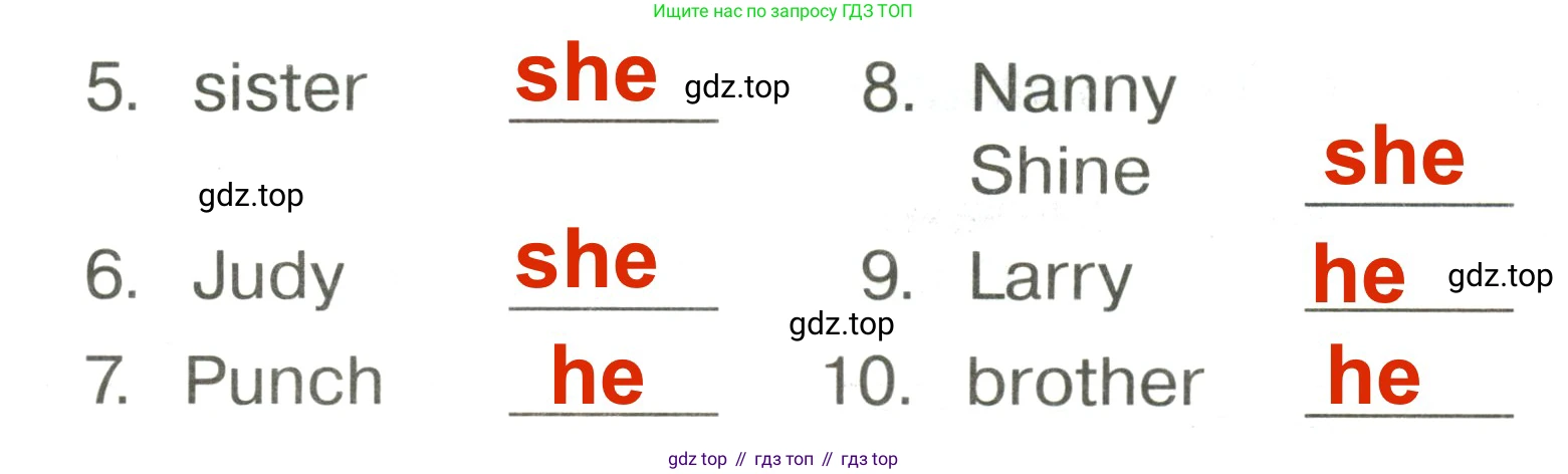Английский язык (english), 2 класс Сборник упражнений, авторы: Быкова Надежда Ильинична (Bykova Nadezhda), Поспелова Марина Давидовна (Pospelova Marina), издательство Просвещение, Москва, 2023, розового цвета, страница 21, номер 7, Решение 3 (продолжение 2)