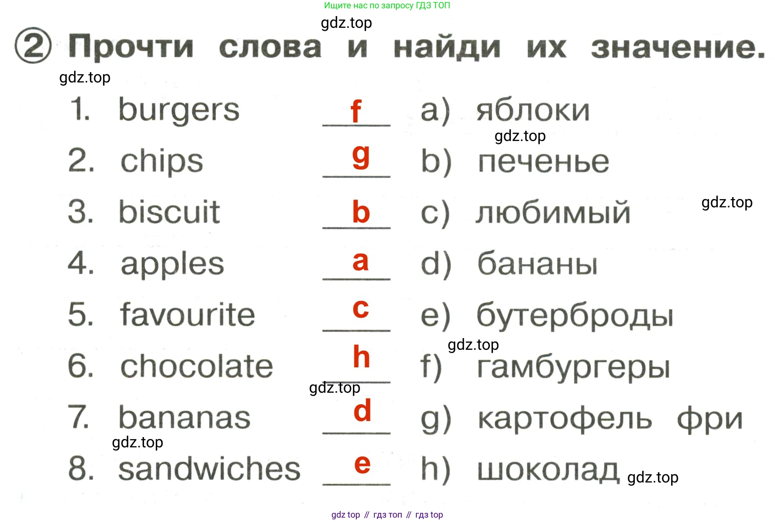 Английский язык (english), 2 класс Сборник упражнений, авторы: Быкова Надежда Ильинична (Bykova Nadezhda), Поспелова Марина Давидовна (Pospelova Marina), издательство Просвещение, Москва, 2023, розового цвета, страница 40, номер 2, Решение 3