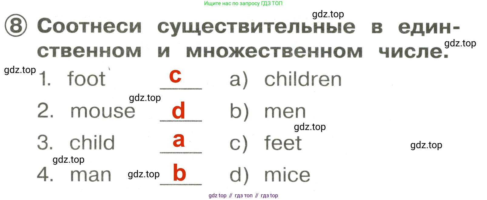 Английский язык (english), 2 класс Сборник упражнений, авторы: Быкова Надежда Ильинична (Bykova Nadezhda), Поспелова Марина Давидовна (Pospelova Marina), издательство Просвещение, Москва, 2023, розового цвета, страница 93, номер 8, Решение 3