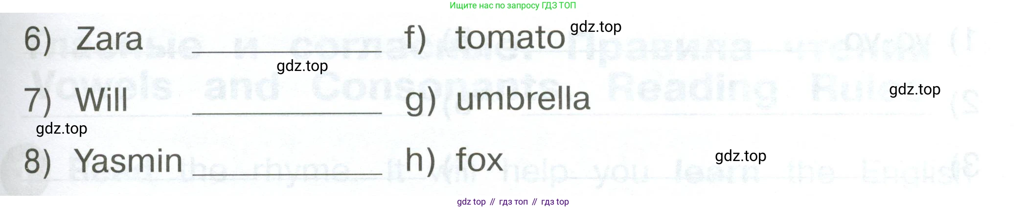 ГДЗ Английский язык (english), 2 класс Сборник упражнений, автор: Котова Марина Петровна, издательство Просвещение, Москва, 2023, белого цвета, страница 22, номер 9, Условие (продолжение 2)