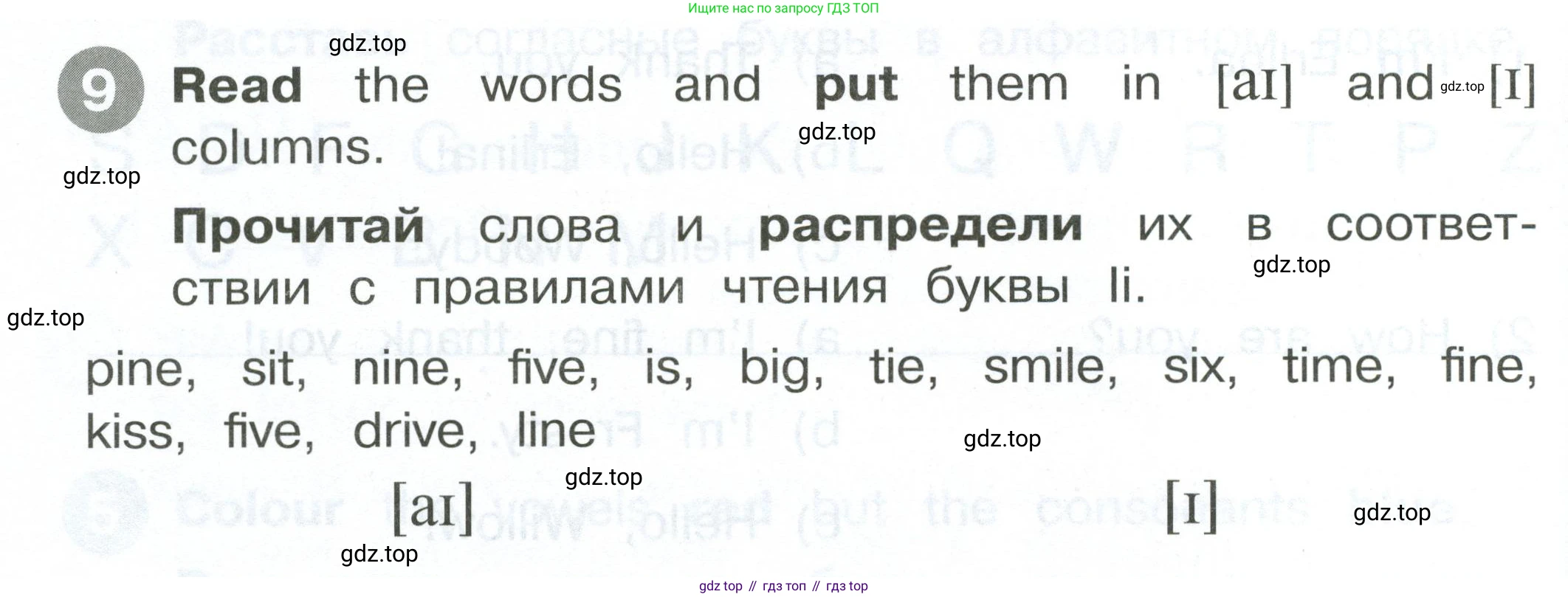 ГДЗ Английский язык (english), 2 класс Сборник упражнений, автор: Котова Марина Петровна, издательство Просвещение, Москва, 2023, белого цвета, страница 28, номер 9, Условие