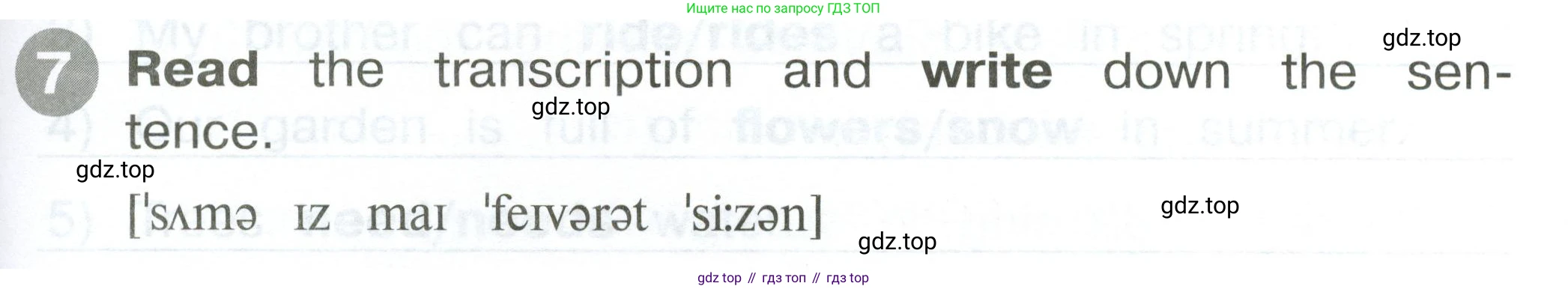 ГДЗ Английский язык (english), 2 класс Сборник упражнений, автор: Котова Марина Петровна, издательство Просвещение, Москва, 2023, белого цвета, страница 101, номер 7, Условие
