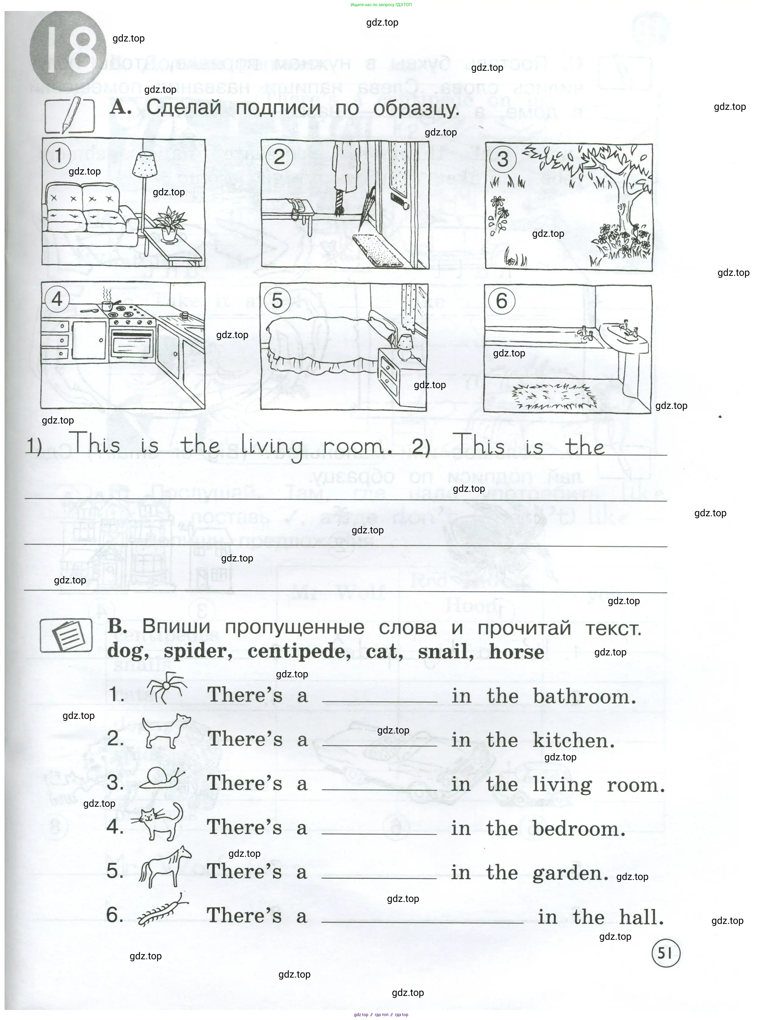 Английский язык (english), 2 класс рабочая тетрадь (activity book), авторы: Вербицкая Мария Валерьевна (Verbitskaya Maria), Оралова Ольга Викторовна (Oralova Olga), Эббс Брайен (Abbs Brian), Уорелл Энн (Worrall Anne), Уорд Энн (Ward Ann), издательство Просвещение, Москва, 2023, зелёного цвета, страница 51