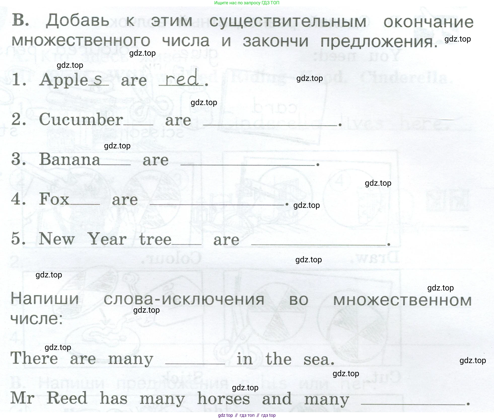 Английский язык (english), 2 класс рабочая тетрадь (activity book), авторы: Вербицкая Мария Валерьевна (Verbitskaya Maria), Оралова Ольга Викторовна (Oralova Olga), Эббс Брайен (Abbs Brian), Уорелл Энн (Worrall Anne), Уорд Энн (Ward Ann), издательство Просвещение, Москва, 2023, зелёного цвета, страница 45, номер B, Условие
