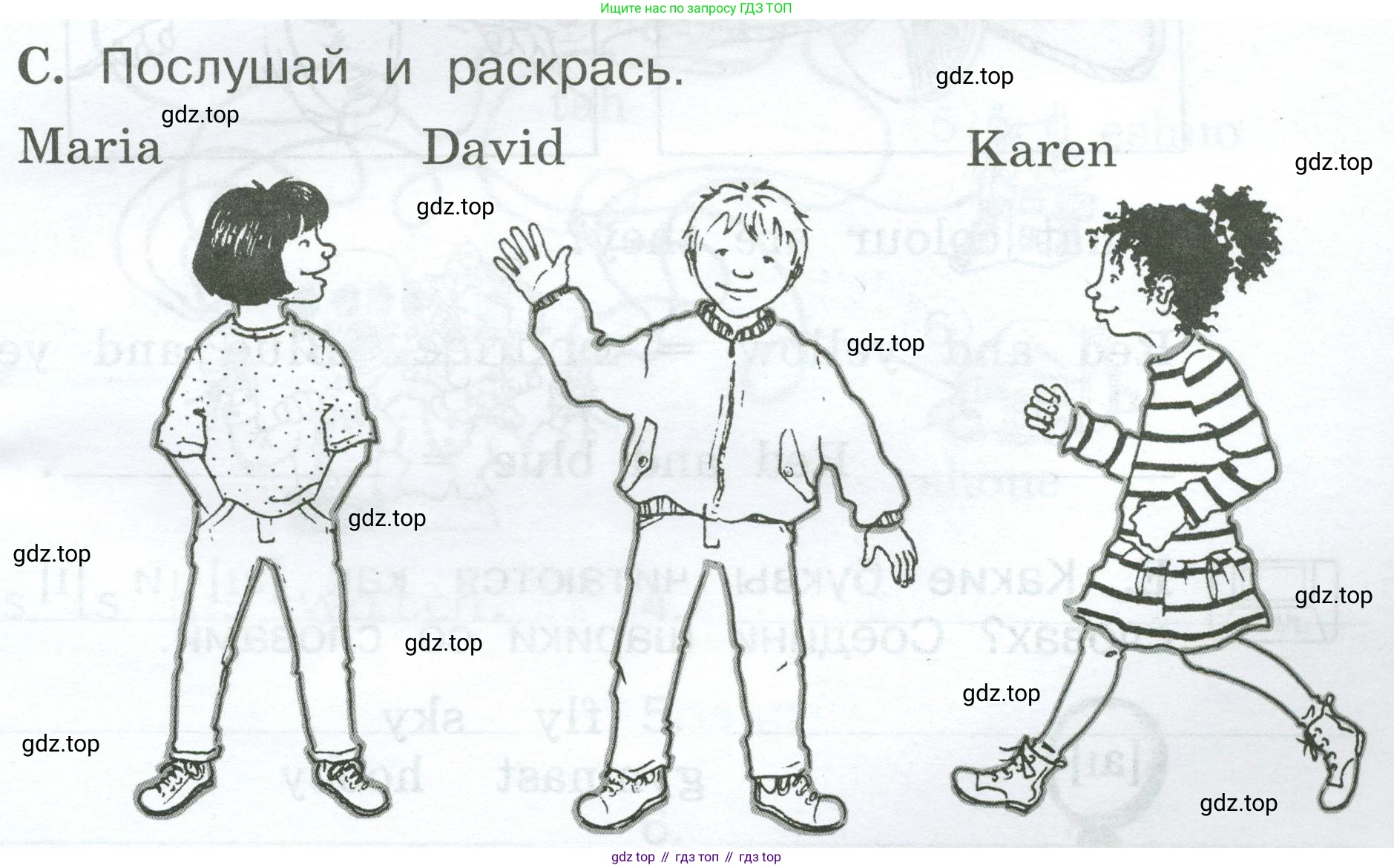Английский язык (english), 2 класс рабочая тетрадь (activity book), авторы: Вербицкая Мария Валерьевна (Verbitskaya Maria), Оралова Ольга Викторовна (Oralova Olga), Эббс Брайен (Abbs Brian), Уорелл Энн (Worrall Anne), Уорд Энн (Ward Ann), издательство Просвещение, Москва, 2023, зелёного цвета, страница 45, номер C, Условие