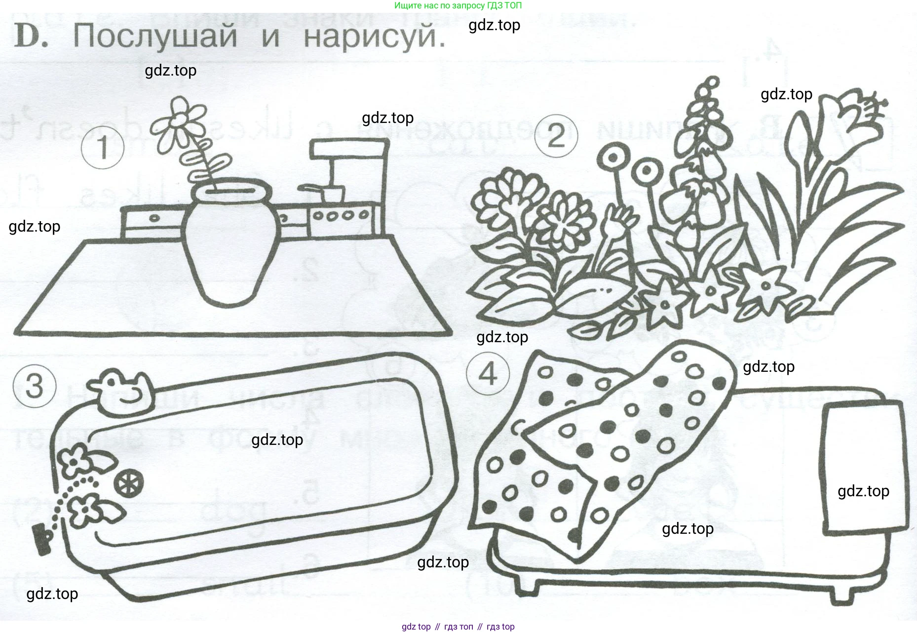 Английский язык (english), 2 класс рабочая тетрадь (activity book), авторы: Вербицкая Мария Валерьевна (Verbitskaya Maria), Оралова Ольга Викторовна (Oralova Olga), Эббс Брайен (Abbs Brian), Уорелл Энн (Worrall Anne), Уорд Энн (Ward Ann), издательство Просвещение, Москва, 2023, зелёного цвета, страница 56, номер D, Условие