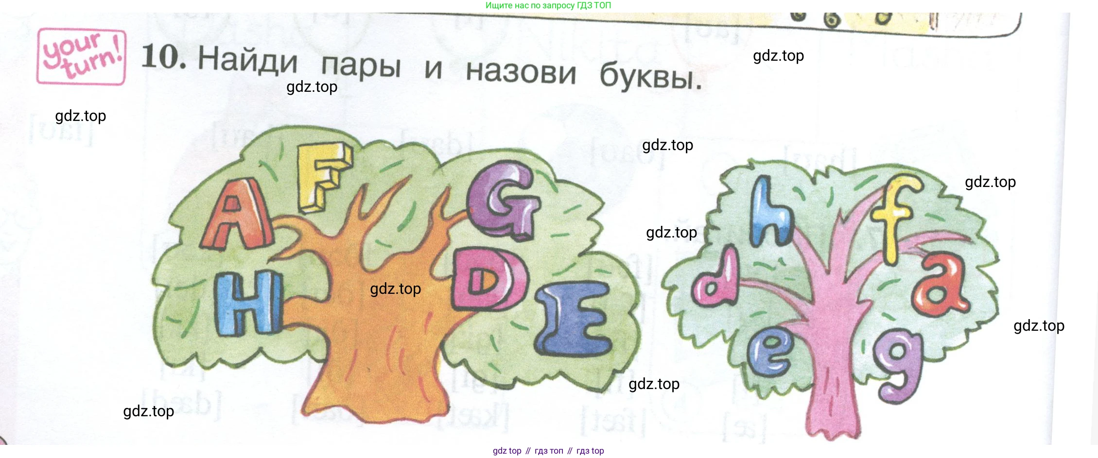 Английский язык (english), 2 класс Учебник (Student's book), авторы: Вербицкая Мария Валерьевна (Verbitskaya Maria), Эббс Брайен (Abbs Brian), Уорелл Энн (Worrall Anne), Уорд Энн (Ward Ann), Оралова Ольга Викторовна (Oralova Olga), издательство Просвещение, Москва, 2023, зелёного цвета, Часть ( Part) 1, страница 14, номер 10, Условие