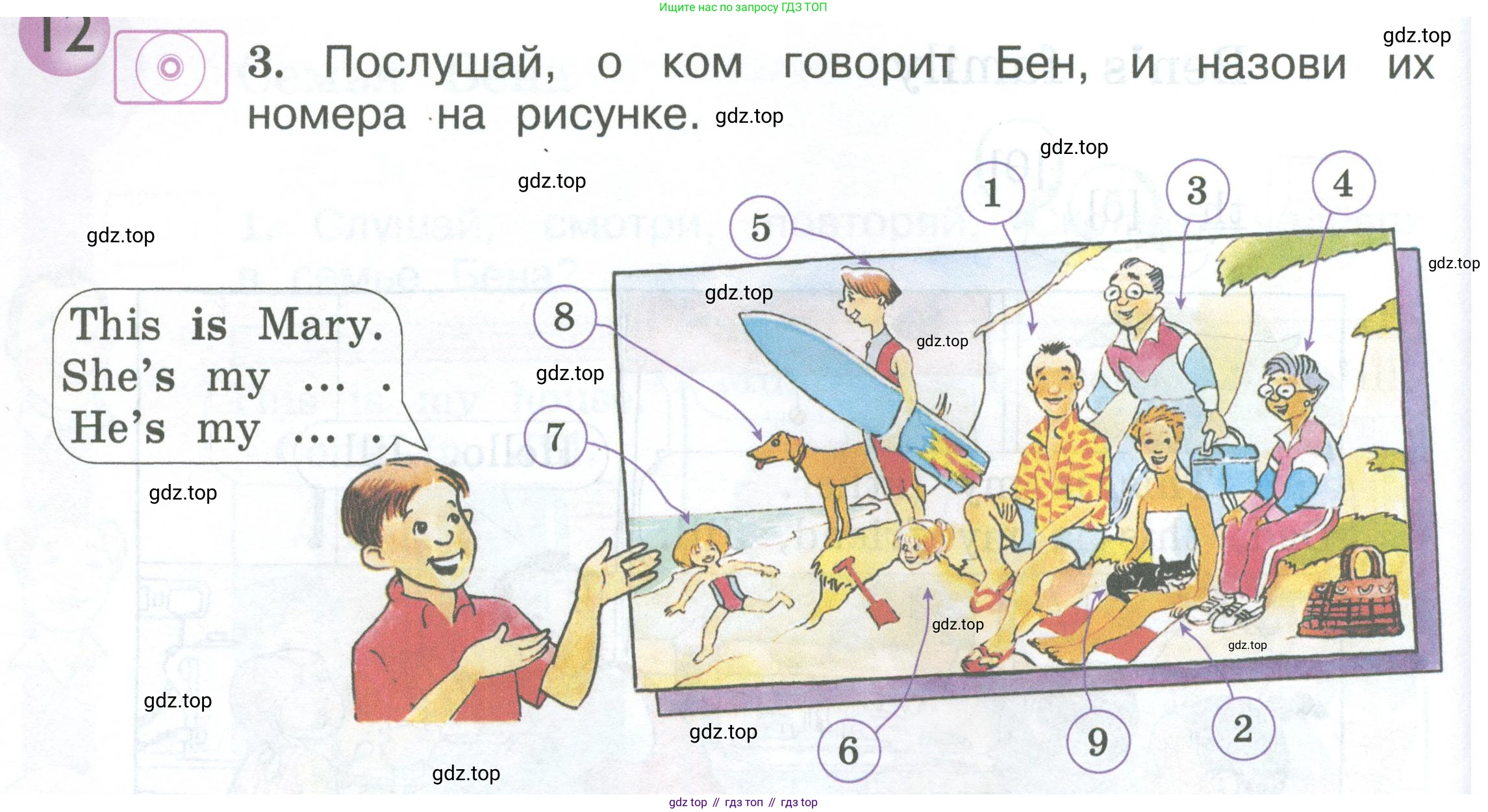 Английский язык (english), 2 класс Учебник (Student's book), авторы: Вербицкая Мария Валерьевна (Verbitskaya Maria), Эббс Брайен (Abbs Brian), Уорелл Энн (Worrall Anne), Уорд Энн (Ward Ann), Оралова Ольга Викторовна (Oralova Olga), издательство Просвещение, Москва, 2023, зелёного цвета, Часть ( Part) 1, страница 56, номер 3, Условие