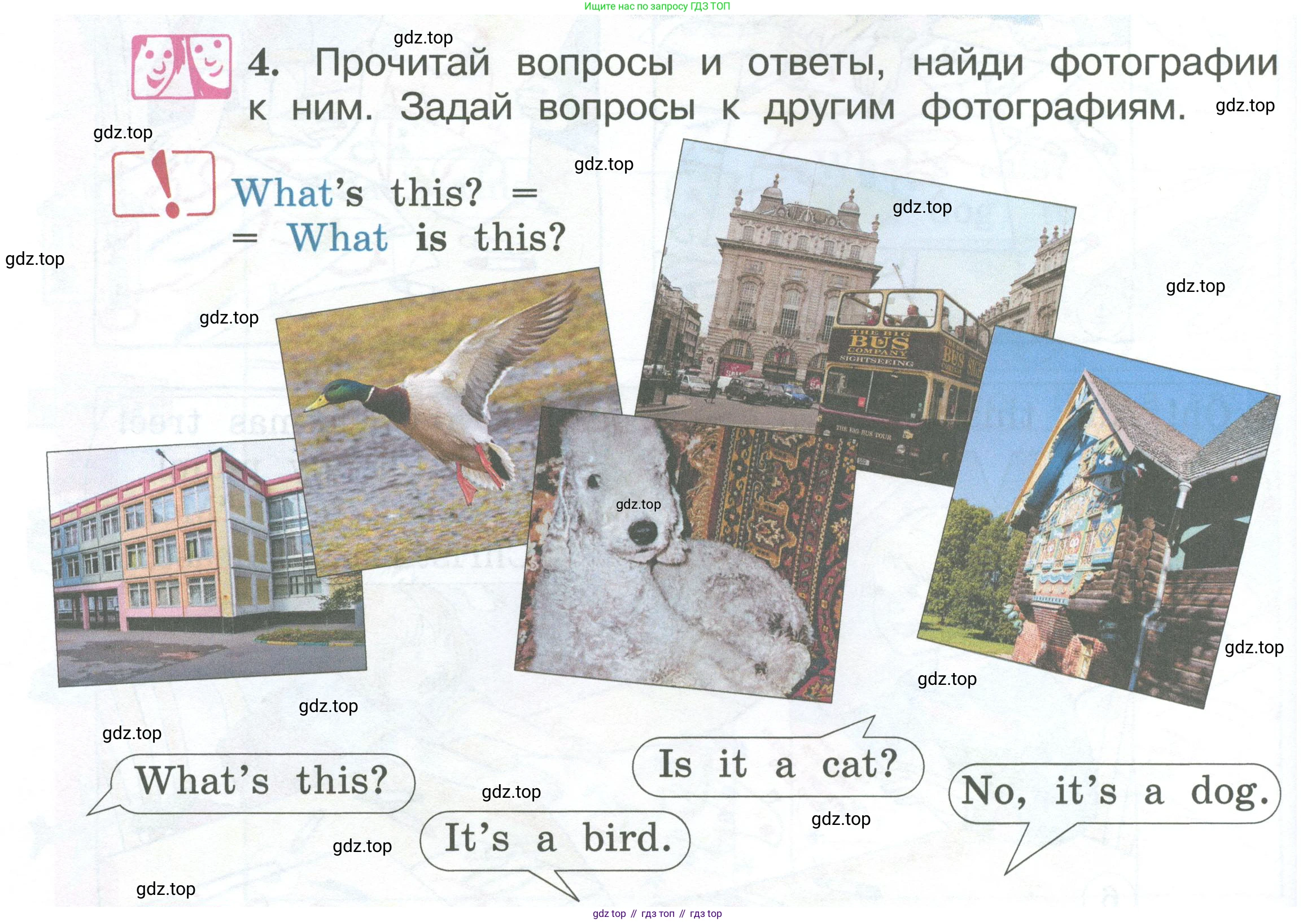 Английский язык (english), 2 класс Учебник (Student's book), авторы: Вербицкая Мария Валерьевна (Verbitskaya Maria), Эббс Брайен (Abbs Brian), Уорелл Энн (Worrall Anne), Уорд Энн (Ward Ann), Оралова Ольга Викторовна (Oralova Olga), издательство Просвещение, Москва, 2023, зелёного цвета, Часть ( Part) 1, страница 62, номер 4, Условие