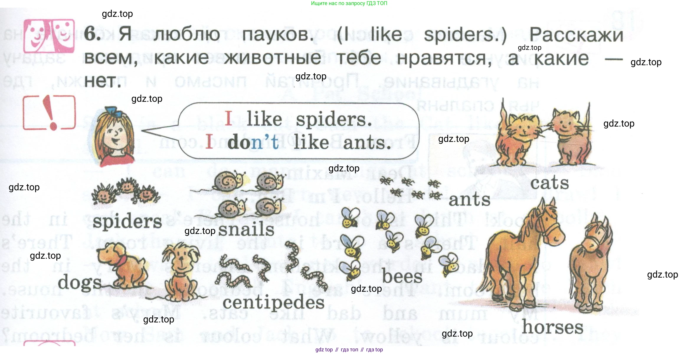 Английский язык (english), 2 класс Учебник (Student's book), авторы: Вербицкая Мария Валерьевна (Verbitskaya Maria), Эббс Брайен (Abbs Brian), Уорелл Энн (Worrall Anne), Уорд Энн (Ward Ann), Оралова Ольга Викторовна (Oralova Olga), издательство Просвещение, Москва, 2023, зелёного цвета, Часть ( Part) 2, страница 25, номер 6, Условие