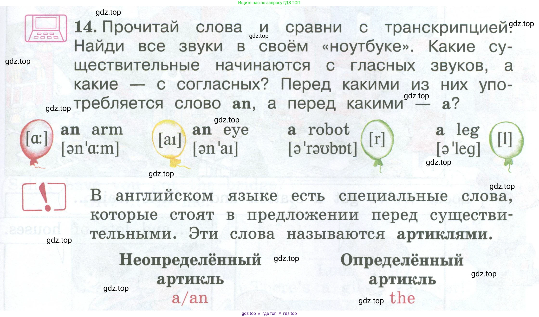Английский язык (english), 2 класс Учебник (Student's book), авторы: Вербицкая Мария Валерьевна (Verbitskaya Maria), Эббс Брайен (Abbs Brian), Уорелл Энн (Worrall Anne), Уорд Энн (Ward Ann), Оралова Ольга Викторовна (Oralova Olga), издательство Просвещение, Москва, 2023, зелёного цвета, Часть ( Part) 2, страница 53, номер 14, Условие