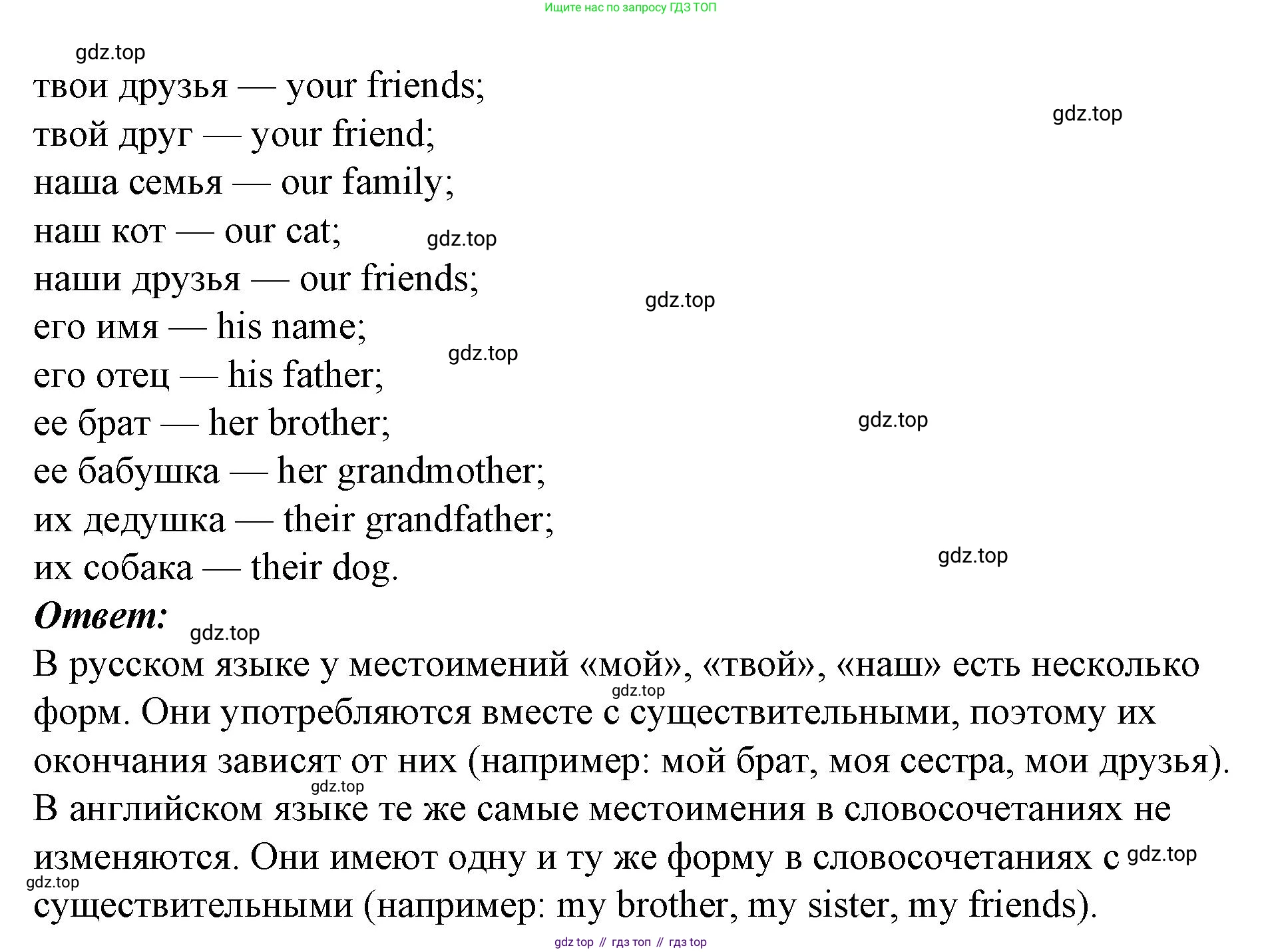 Английский язык (english), 2 класс Учебник (Student's book), авторы: Вербицкая Мария Валерьевна (Verbitskaya Maria), Эббс Брайен (Abbs Brian), Уорелл Энн (Worrall Anne), Уорд Энн (Ward Ann), Оралова Ольга Викторовна (Oralova Olga), издательство Просвещение, Москва, 2023, зелёного цвета, Часть ( Part) 1, страница 64, номер 11, Решение (продолжение 2)