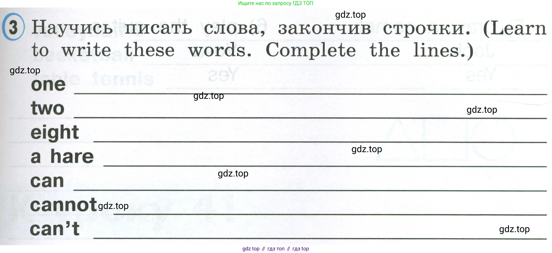 Английский язык (english), 2 класс Рабочая тетрадь (workbook), авторы: Верещагина Ирина Николаевна (Vereshchagina Irina), Бондаренко Кира Алексеевна (Bondarenko Kira), Притыкина Тамара Александровна (Pritykina Tamara), издательство Просвещение, Москва, 2023, белого цвета, страница 51, номер 3, Условие