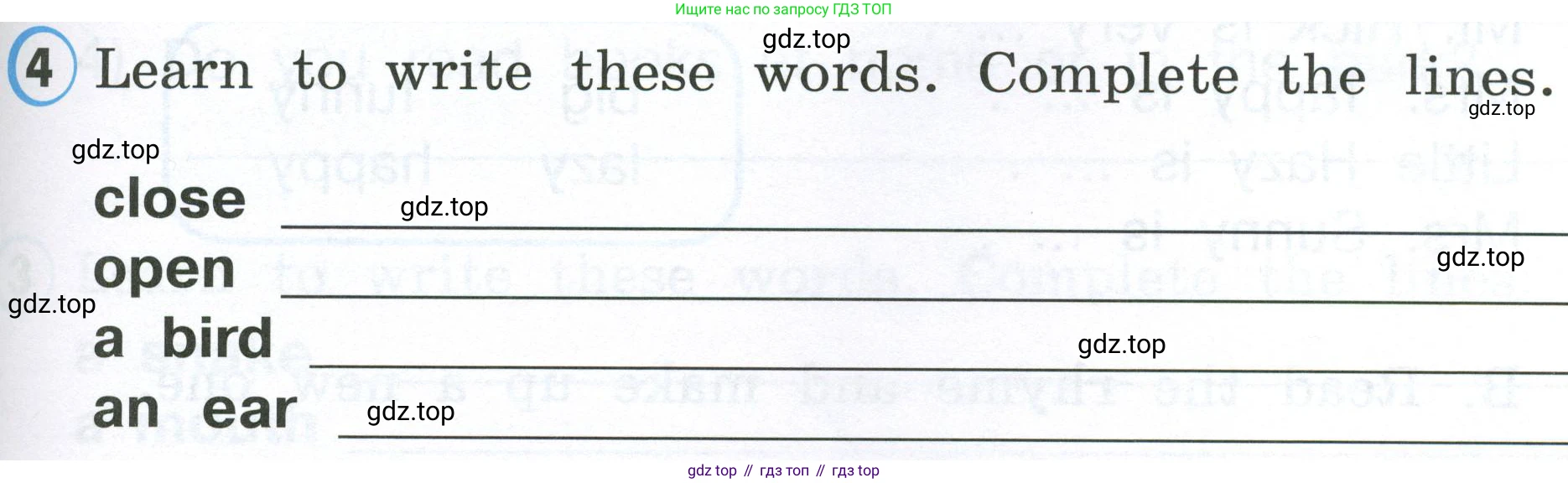 Английский язык (english), 2 класс Рабочая тетрадь (workbook), авторы: Верещагина Ирина Николаевна (Vereshchagina Irina), Бондаренко Кира Алексеевна (Bondarenko Kira), Притыкина Тамара Александровна (Pritykina Tamara), издательство Просвещение, Москва, 2023, белого цвета, страница 79, номер 4, Условие