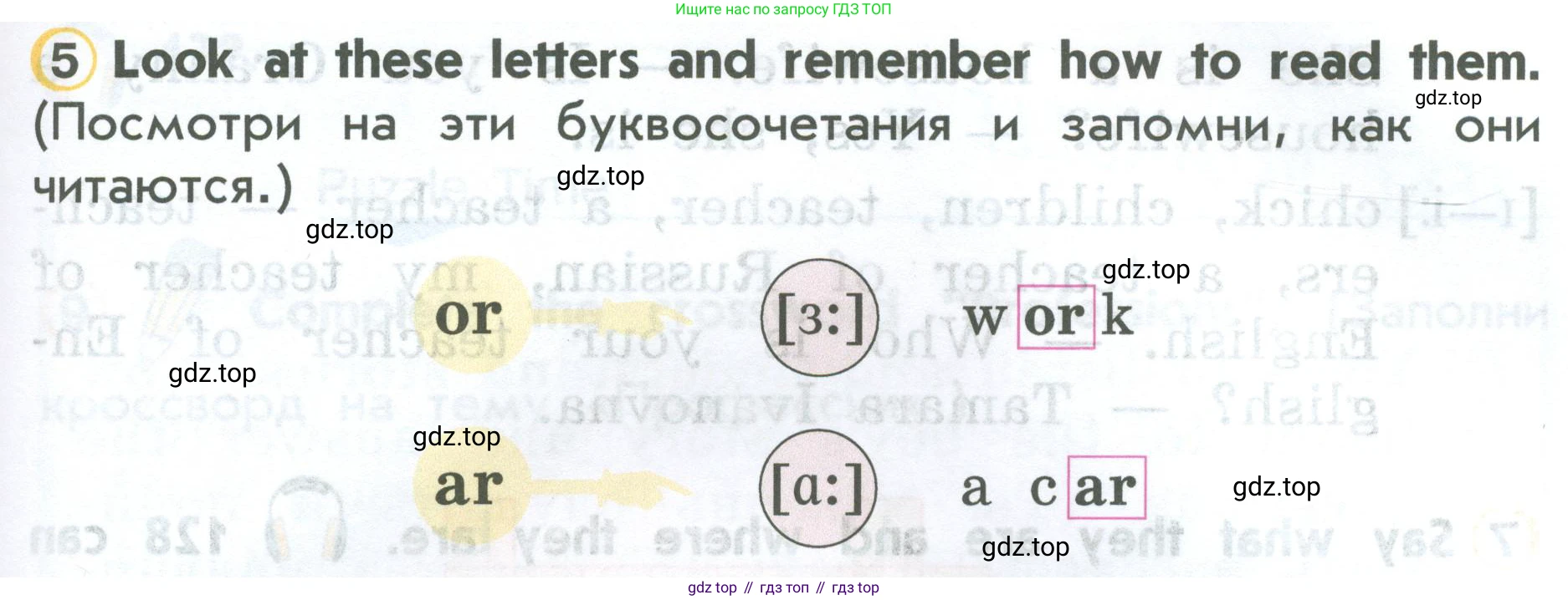 ГДЗ Английский язык (english), 2 класс Учебник (Student's book), авторы: Верещагина Ирина Николаевна (Vereshchagina Irina), Бондаренко Кира Алексеевна (Bondarenko Kira), Притыкина Тамара Александровна (Pritykina Tamara), издательство Просвещение, Москва, 2023, белого цвета, Часть ( Part) 1, страница 97, номер 5, Условие