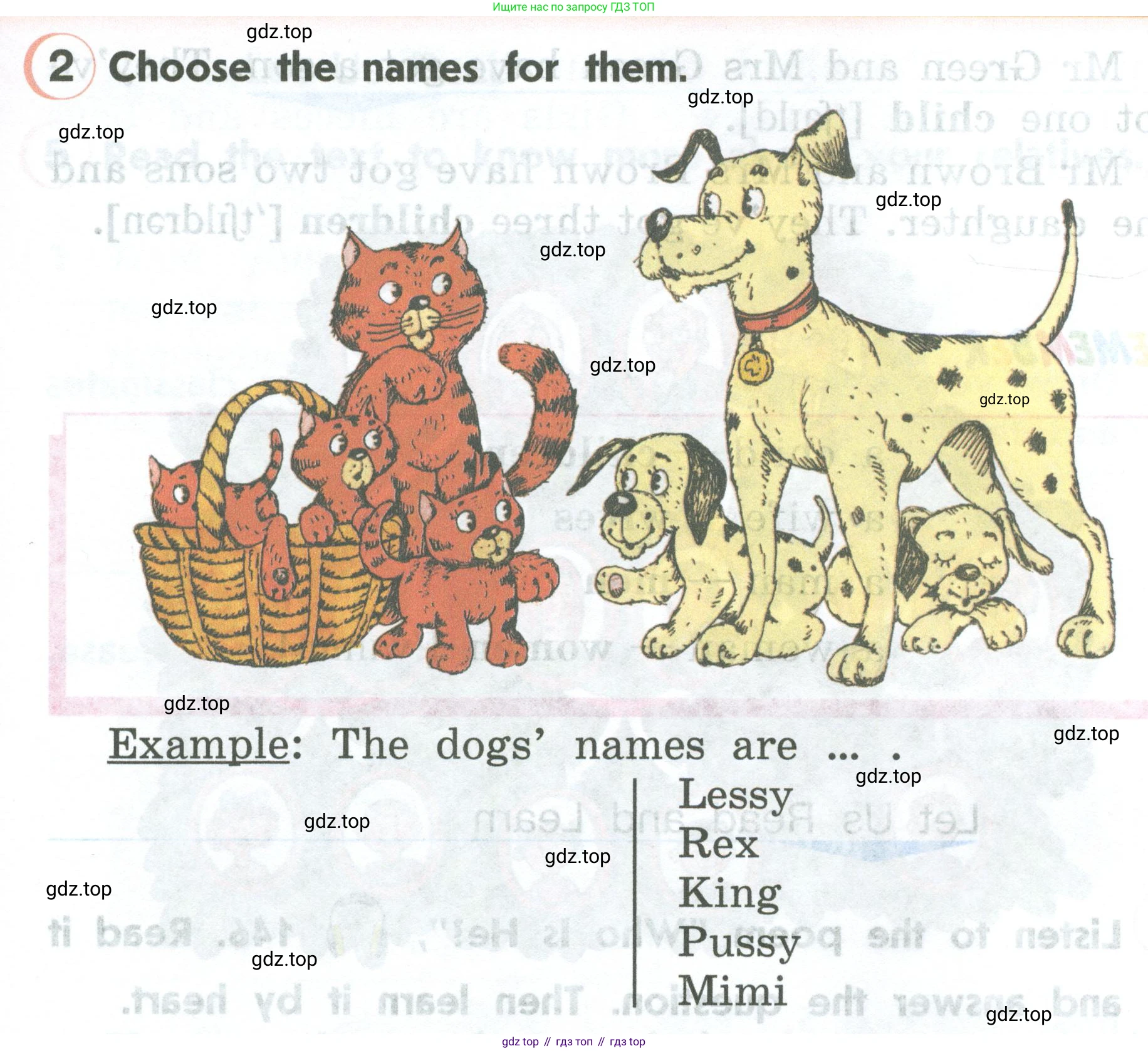 ГДЗ Английский язык (english), 2 класс Учебник (Student's book), авторы: Верещагина Ирина Николаевна (Vereshchagina Irina), Бондаренко Кира Алексеевна (Bondarenko Kira), Притыкина Тамара Александровна (Pritykina Tamara), издательство Просвещение, Москва, 2023, белого цвета, Часть ( Part) 2, страница 13, номер 2, Условие
