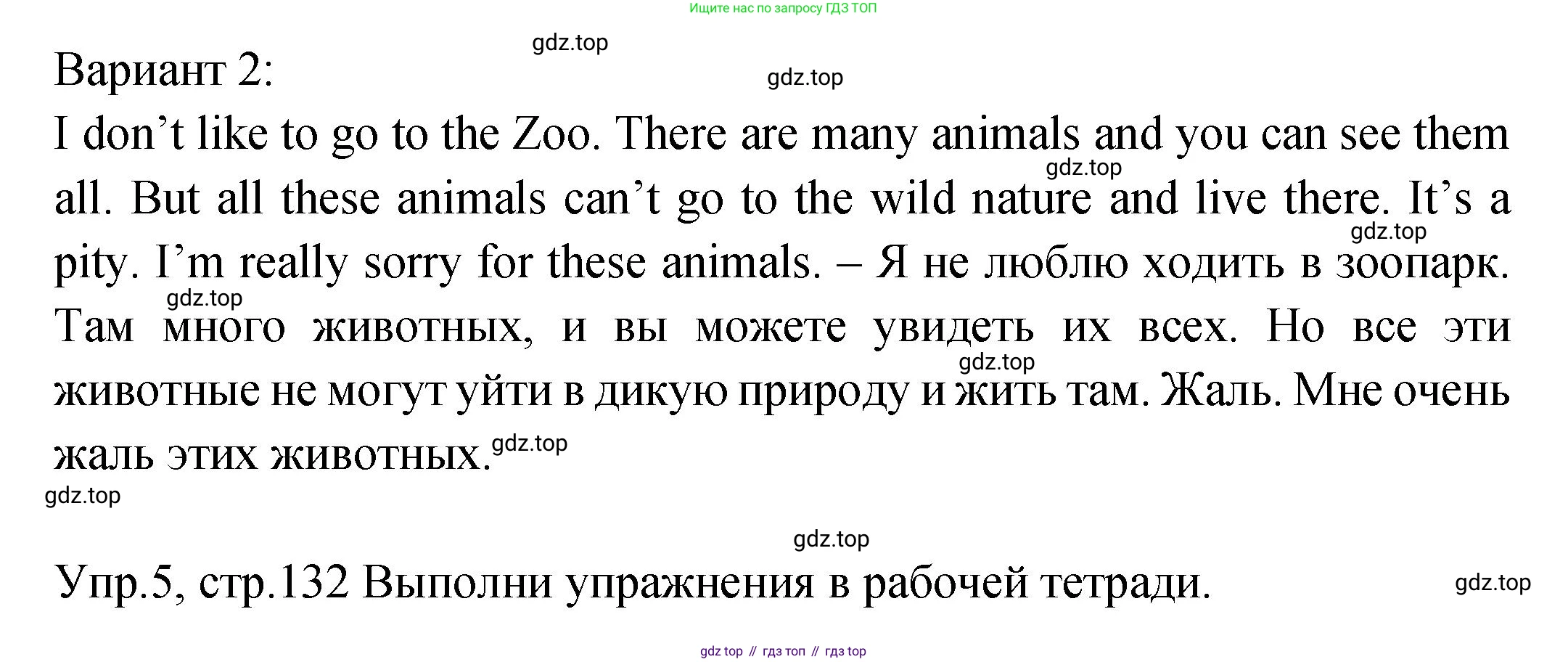 ГДЗ Английский язык (english), 2 класс Учебник (Student's book), авторы: Верещагина Ирина Николаевна (Vereshchagina Irina), Бондаренко Кира Алексеевна (Bondarenko Kira), Притыкина Тамара Александровна (Pritykina Tamara), издательство Просвещение, Москва, 2023, белого цвета, Часть ( Part) 2, страница 132, Решение (продолжение 4)
