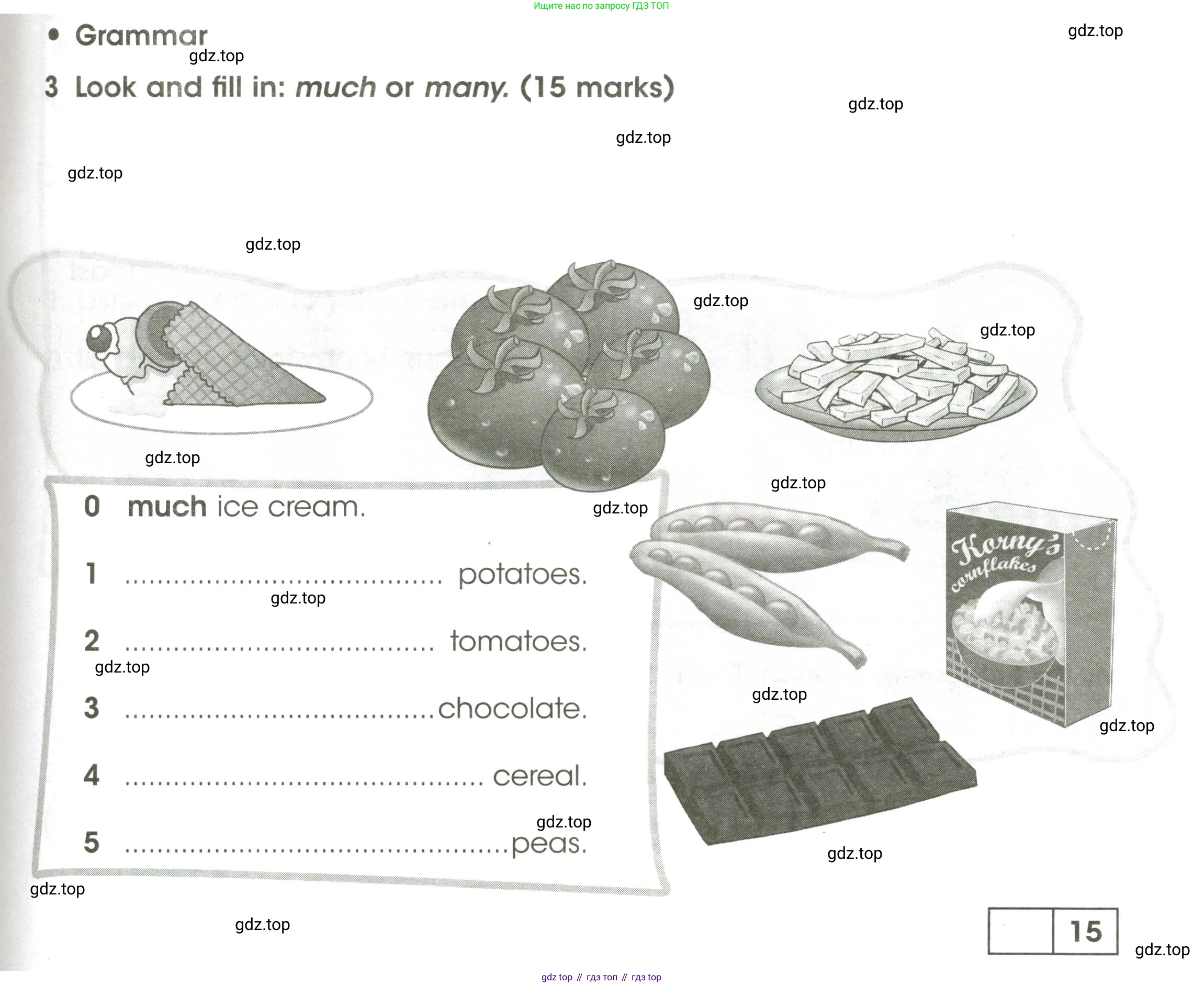 Английский язык (english), 3 класс контрольные задания (test booklet), автор: Баранова Ксения Михайловна (Baranova Ksenia), издательство Просвещение, Москва, 2023, серого цвета, страница 91, номер 3, Условие