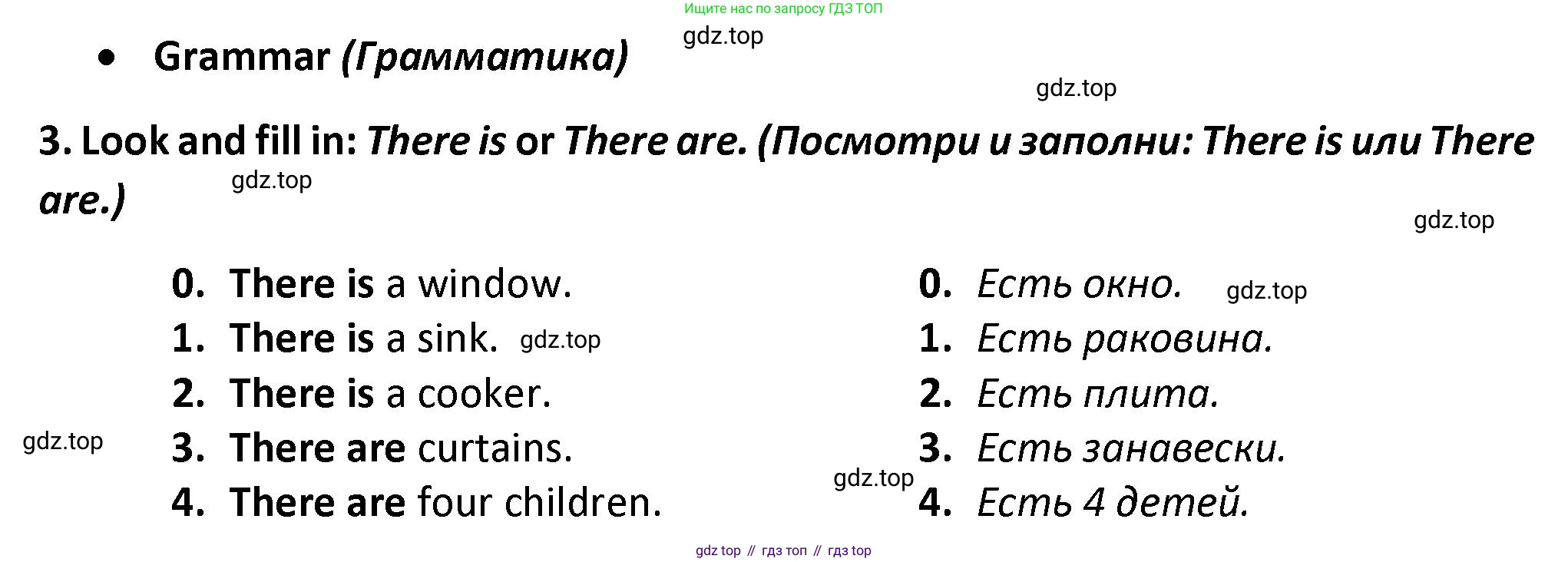 Английский язык (english), 3 класс контрольные задания (test booklet), автор: Баранова Ксения Михайловна (Baranova Ksenia), издательство Просвещение, Москва, 2023, серого цвета, страница 64, номер 3, Решение