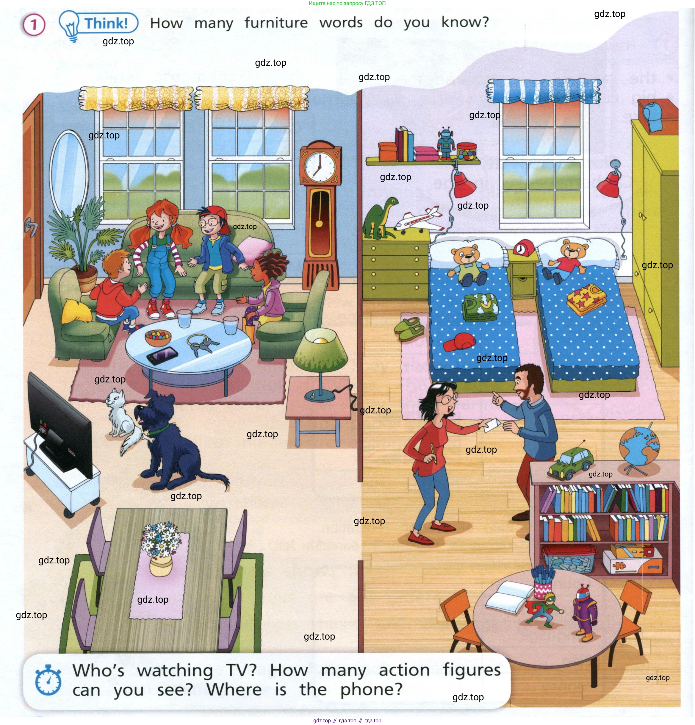 Английский язык (english), 3 класс Учебник (Student's book), авторы: Костюк Евгения Владимировна (Kostyuk Evgeniya), Колоницкая Лидия Борисовна (Kolonitskaya Lidiya), Кустаф Лесли (Koustaff Lesley), издательство Просвещение, Москва, 2023, белого цвета, Часть ( Part) 2, страница 26, номер 1, Условие