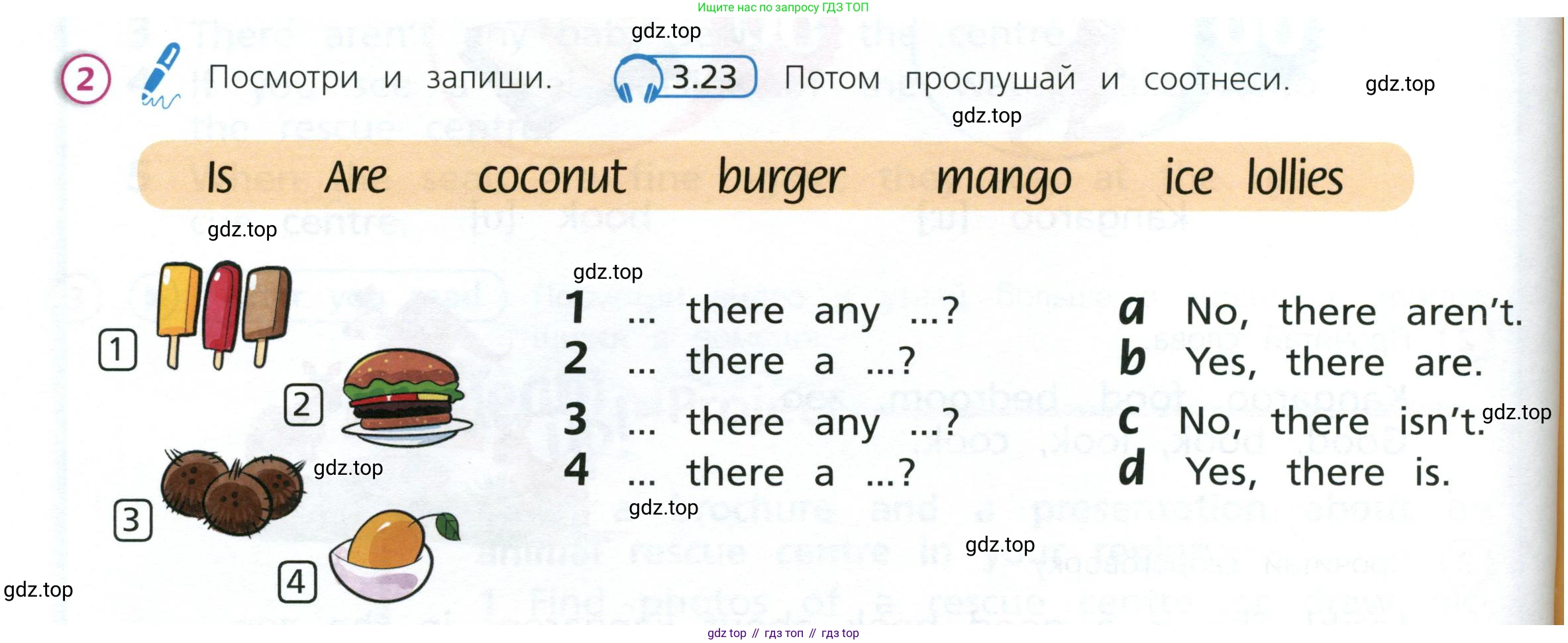 Английский язык (english), 3 класс Учебник (Student's book), авторы: Костюк Евгения Владимировна (Kostyuk Evgeniya), Колоницкая Лидия Борисовна (Kolonitskaya Lidiya), Кустаф Лесли (Koustaff Lesley), издательство Просвещение, Москва, 2023, белого цвета, Часть ( Part) 2, страница 44, номер 2, Условие