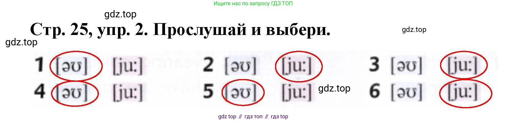 Английский язык (english), 3 класс Учебник (Student's book), авторы: Костюк Евгения Владимировна (Kostyuk Evgeniya), Колоницкая Лидия Борисовна (Kolonitskaya Lidiya), Кустаф Лесли (Koustaff Lesley), издательство Просвещение, Москва, 2023, белого цвета, Часть ( Part) 1, страница 25, номер 2, Решение
