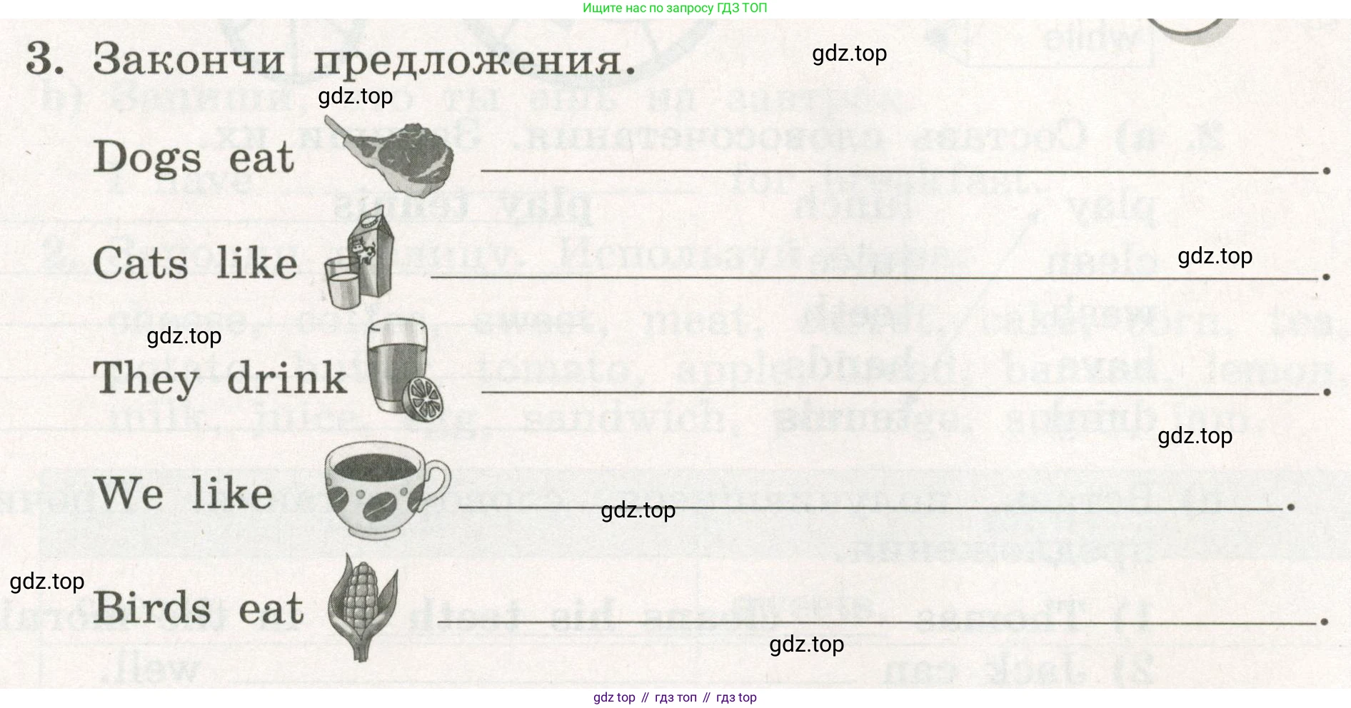 ГДЗ Английский язык (english), 3 класс рабочая тетрадь с контрольными работами (workbook + tests), авторы: Биболетова Мерем Забатовна, Денисенко Ольга Анатольевна, Трубанева Наталия Николаевна, издательство Просвещение, Москва, 2023, зелёного цвета, страница 25, номер 3, Условие 2023г.