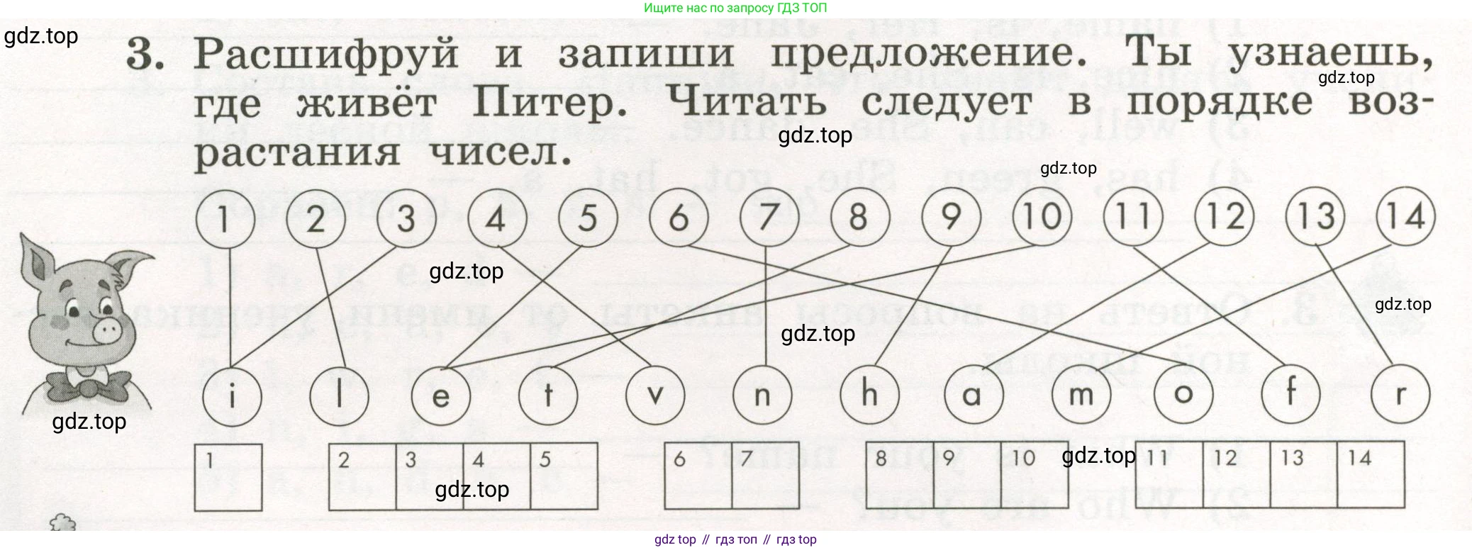 ГДЗ Английский язык (english), 3 класс рабочая тетрадь с контрольными работами (workbook + tests), авторы: Биболетова Мерем Забатовна, Денисенко Ольга Анатольевна, Трубанева Наталия Николаевна, издательство Просвещение, Москва, 2023, зелёного цвета, страница 7, номер 3, Условие 2023г.