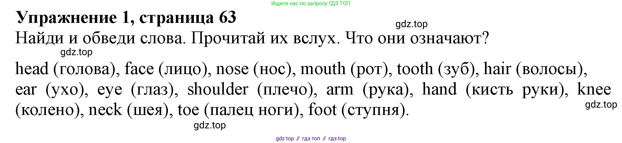 ГДЗ Английский язык (english), 3 класс рабочая тетрадь с контрольными работами (workbook + tests), авторы: Биболетова Мерем Забатовна, Денисенко Ольга Анатольевна, Трубанева Наталия Николаевна, издательство Просвещение, Москва, 2023, зелёного цвета, страница 63, номер 1, Решение 2016-2022