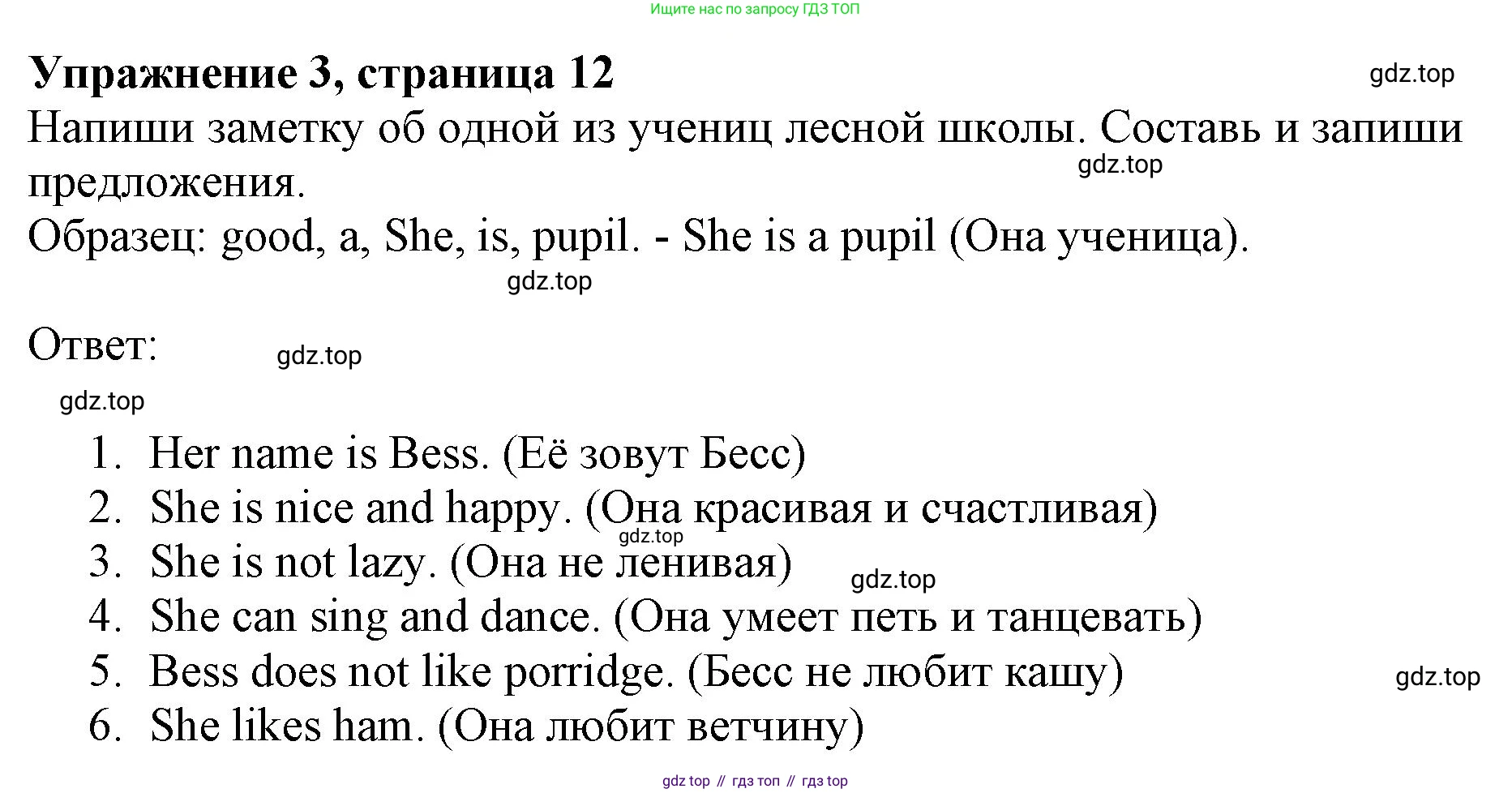 ГДЗ Английский язык (english), 3 класс рабочая тетрадь с контрольными работами (workbook + tests), авторы: Биболетова Мерем Забатовна, Денисенко Ольга Анатольевна, Трубанева Наталия Николаевна, издательство Просвещение, Москва, 2023, зелёного цвета, страница 13, номер 3, Решение 2023