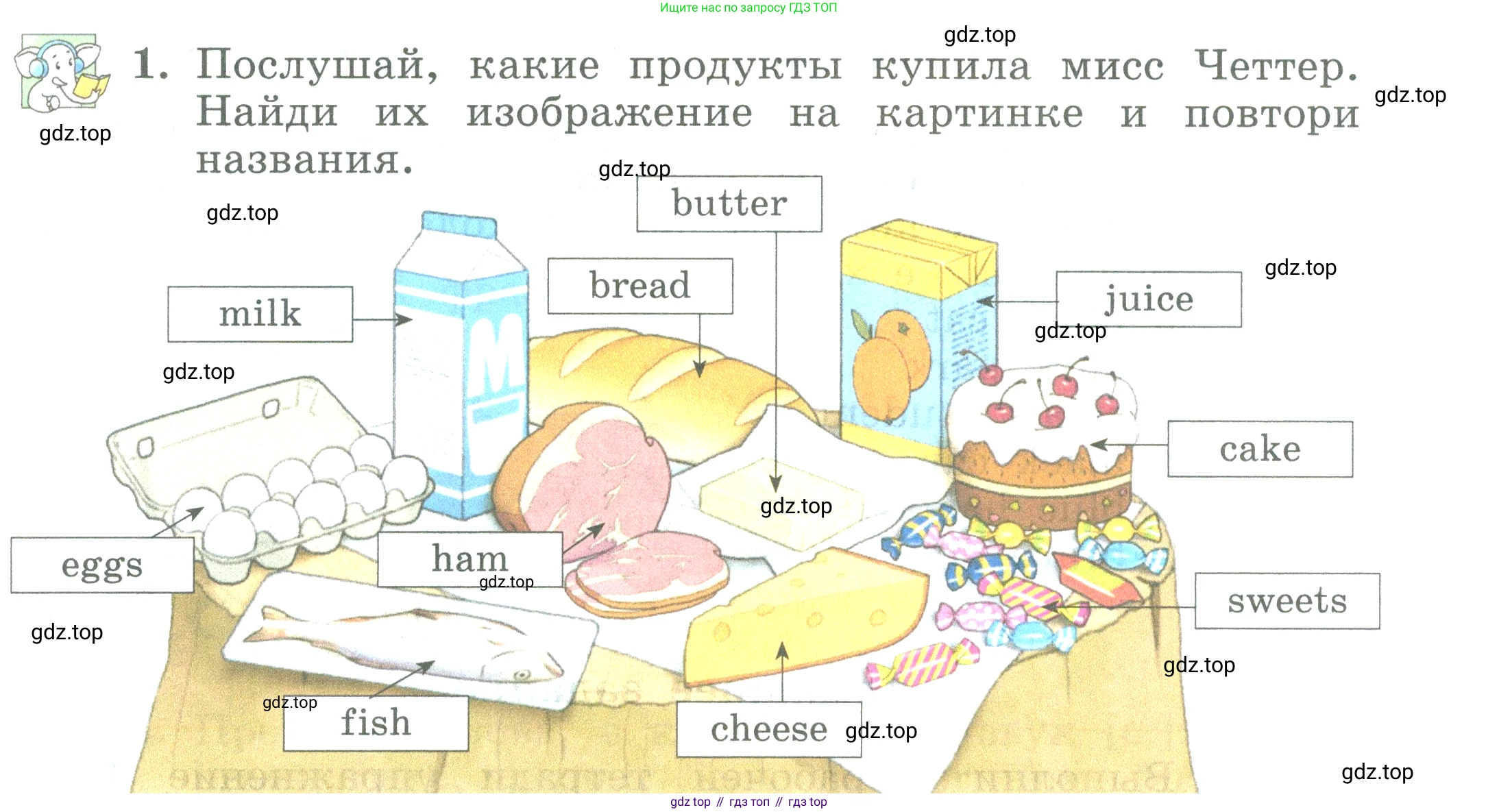 ГДЗ Английский язык (english), 3 класс Учебник (Student's book), авторы: Биболетова Мерем Забатовна, Денисенко Ольга Анатольевна, Трубанева Наталия Николаевна, издательство Просвещение, Москва, 2023, зелёного цвета, страница 11, номер 1, Условие