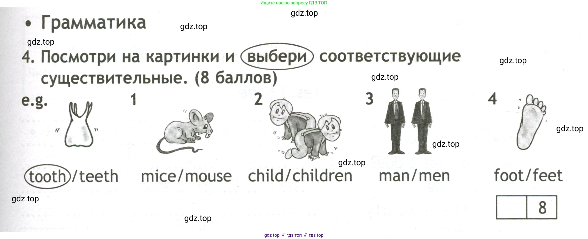 Английский язык (english), 3 класс контрольные задания (test booklet), авторы: Быкова Надежда Ильинична (Bykova Nadezhda), Дули Дженни (Dooley Jenny), Поспелова Марина Давидовна (Pospelova Marina), Эванс Вирджиния (Evans Virginia), издательство Просвещение, Москва, 2023, салатового цвета, страница 41, номер 4, Условие