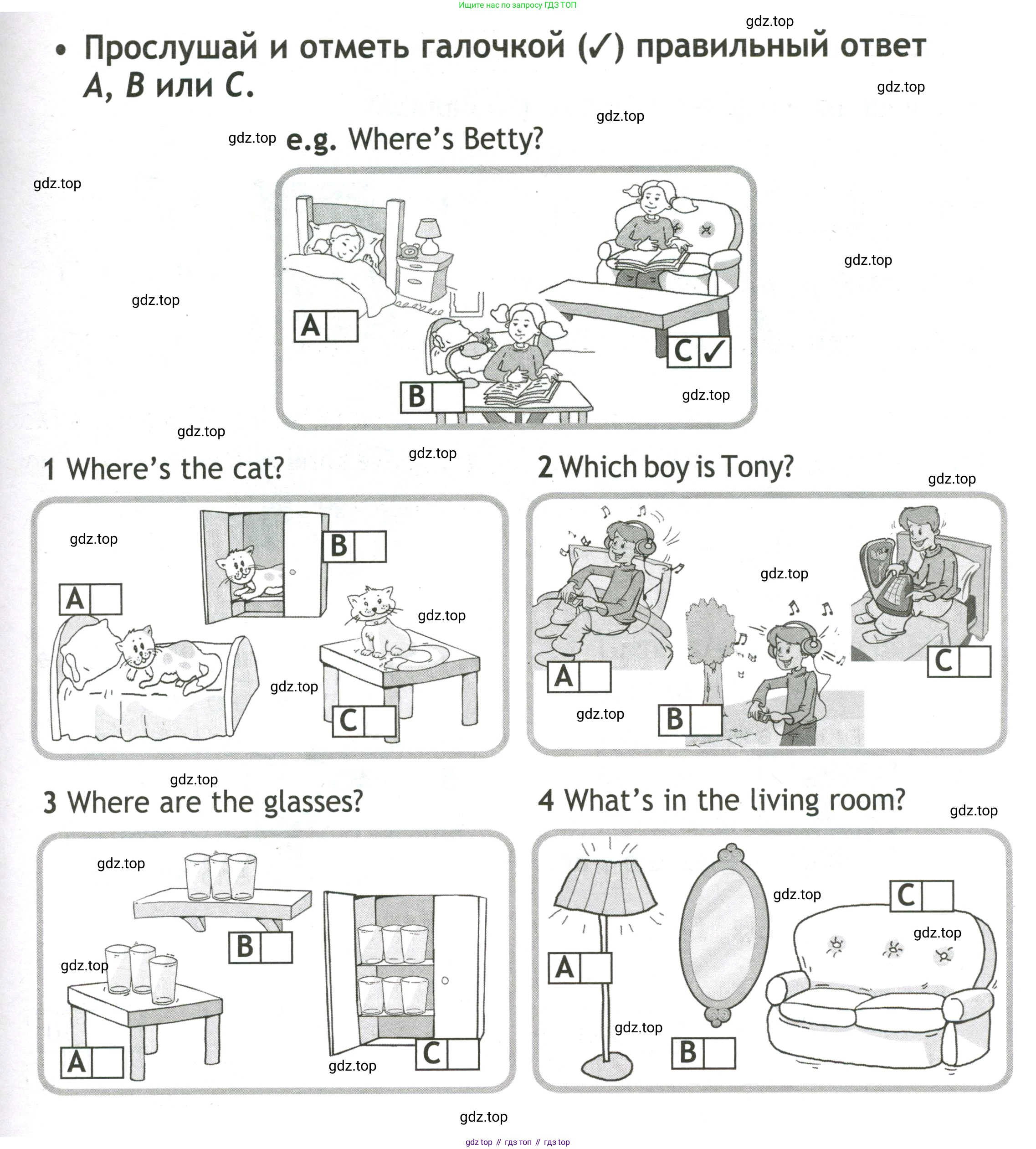 Английский язык (english), 3 класс контрольные задания (test booklet), авторы: Быкова Надежда Ильинична (Bykova Nadezhda), Дули Дженни (Dooley Jenny), Поспелова Марина Давидовна (Pospelova Marina), Эванс Вирджиния (Evans Virginia), издательство Просвещение, Москва, 2023, салатового цвета, страница 43, Условие