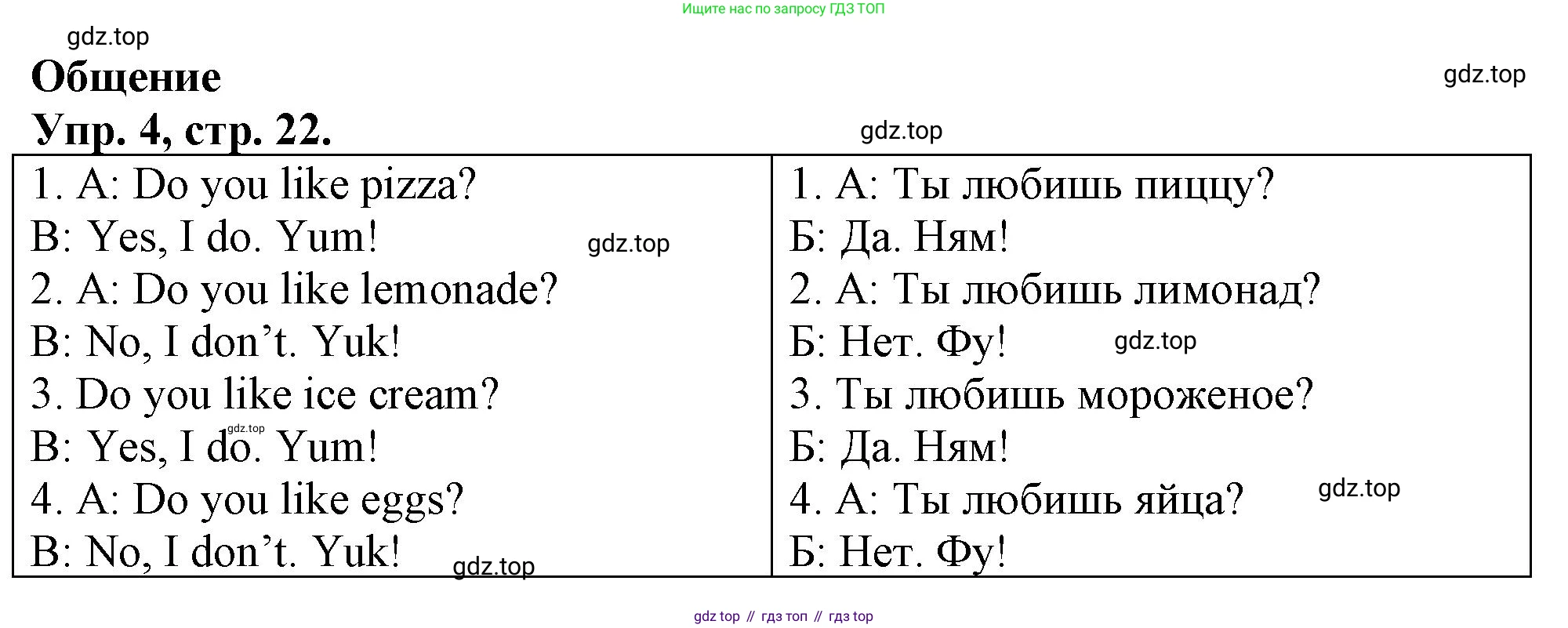 Английский язык (english), 3 класс контрольные задания (test booklet), авторы: Быкова Надежда Ильинична (Bykova Nadezhda), Дули Дженни (Dooley Jenny), Поспелова Марина Давидовна (Pospelova Marina), Эванс Вирджиния (Evans Virginia), издательство Просвещение, Москва, 2023, салатового цвета, страница 22, номер 4, Решение 1