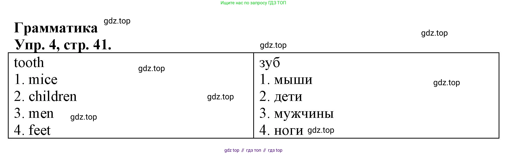 Английский язык (english), 3 класс контрольные задания (test booklet), авторы: Быкова Надежда Ильинична (Bykova Nadezhda), Дули Дженни (Dooley Jenny), Поспелова Марина Давидовна (Pospelova Marina), Эванс Вирджиния (Evans Virginia), издательство Просвещение, Москва, 2023, салатового цвета, страница 41, номер 4, Решение 1