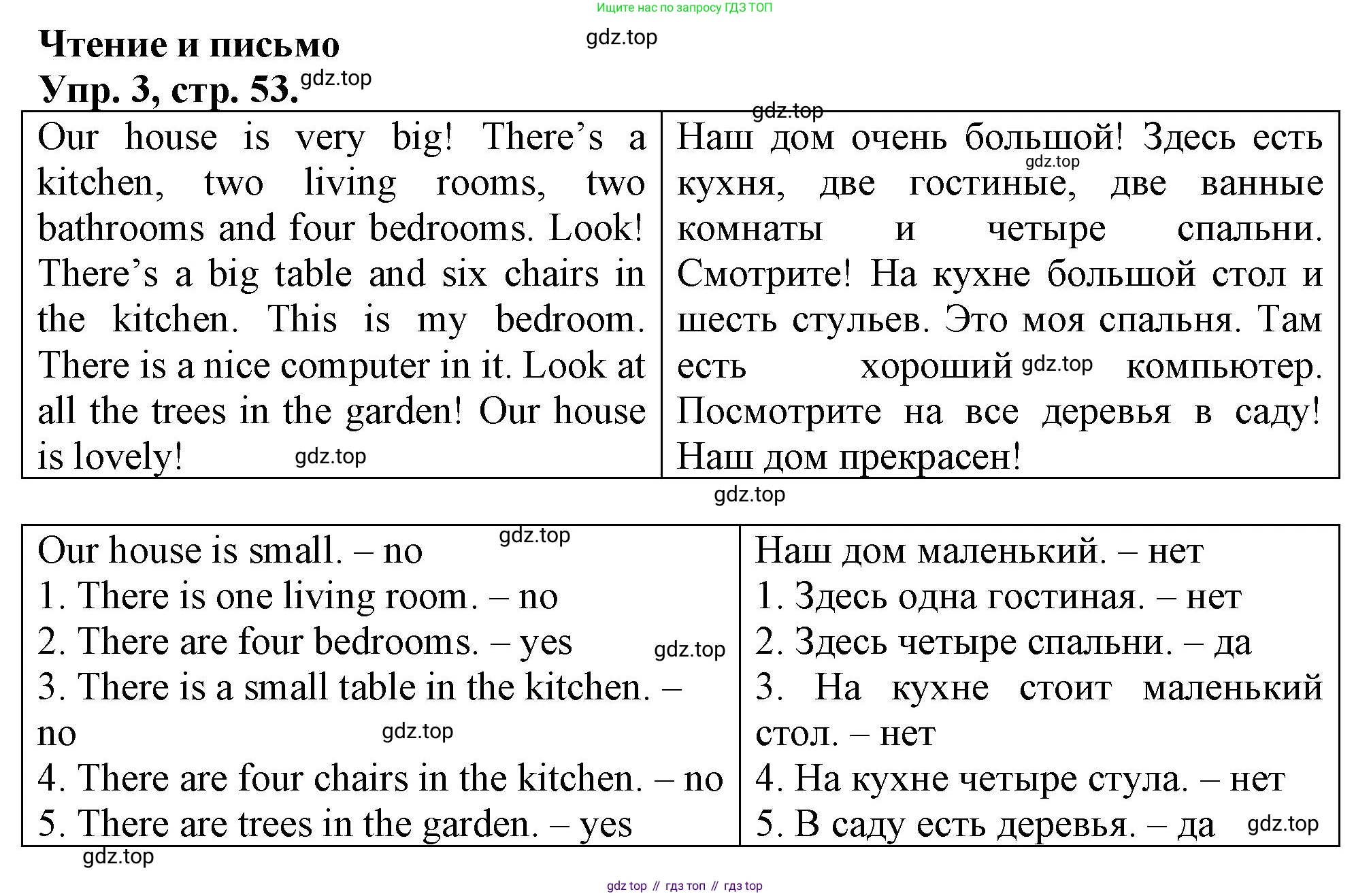Английский язык (english), 3 класс контрольные задания (test booklet), авторы: Быкова Надежда Ильинична (Bykova Nadezhda), Дули Дженни (Dooley Jenny), Поспелова Марина Давидовна (Pospelova Marina), Эванс Вирджиния (Evans Virginia), издательство Просвещение, Москва, 2023, салатового цвета, страница 53, номер 6, Решение 1