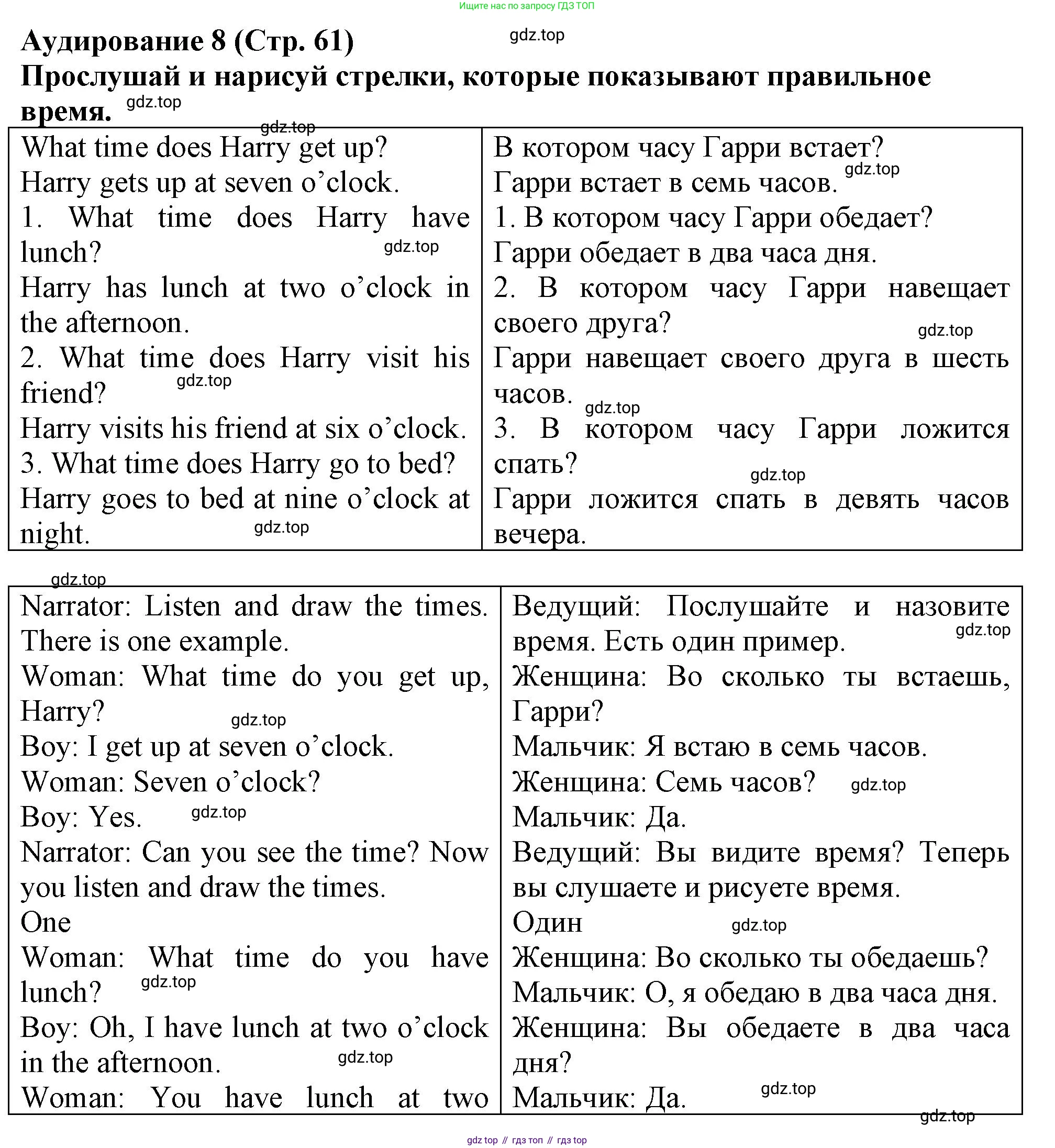 Английский язык (english), 3 класс контрольные задания (test booklet), авторы: Быкова Надежда Ильинична (Bykova Nadezhda), Дули Дженни (Dooley Jenny), Поспелова Марина Давидовна (Pospelova Marina), Эванс Вирджиния (Evans Virginia), издательство Просвещение, Москва, 2023, салатового цвета, страница 61, Решение 1
