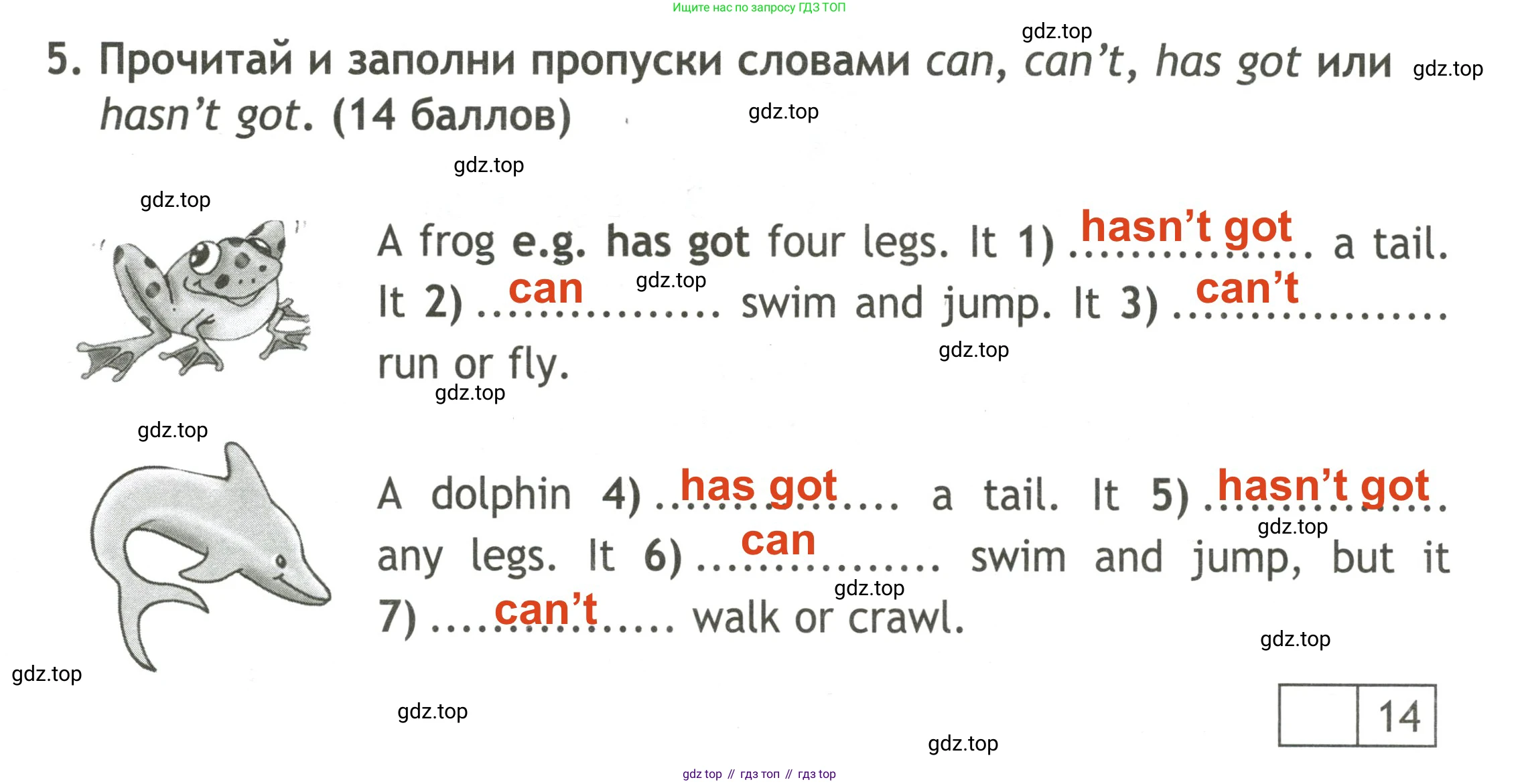 Английский язык (english), 3 класс контрольные задания (test booklet), авторы: Быкова Надежда Ильинична (Bykova Nadezhda), Дули Дженни (Dooley Jenny), Поспелова Марина Давидовна (Pospelova Marina), Эванс Вирджиния (Evans Virginia), издательство Просвещение, Москва, 2023, салатового цвета, страница 38, номер 5, Решение 2