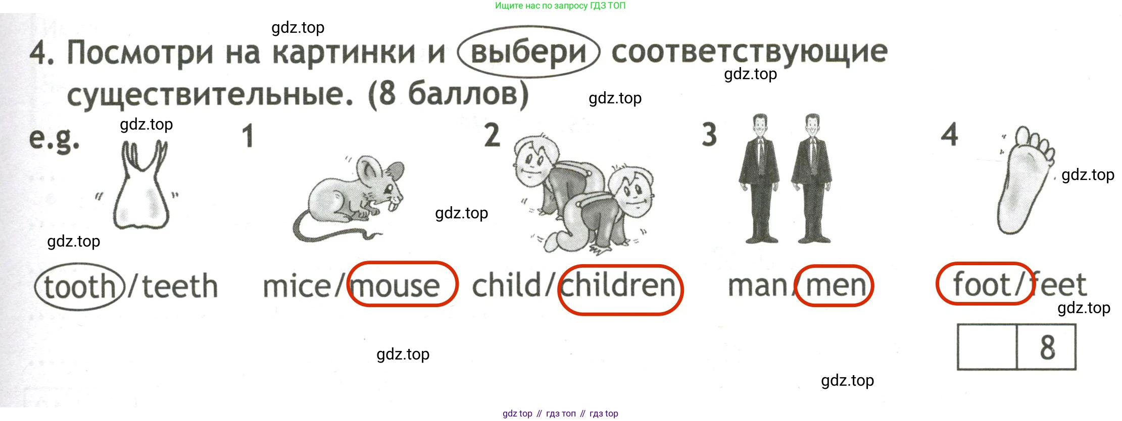 Английский язык (english), 3 класс контрольные задания (test booklet), авторы: Быкова Надежда Ильинична (Bykova Nadezhda), Дули Дженни (Dooley Jenny), Поспелова Марина Давидовна (Pospelova Marina), Эванс Вирджиния (Evans Virginia), издательство Просвещение, Москва, 2023, салатового цвета, страница 41, номер 4, Решение 2