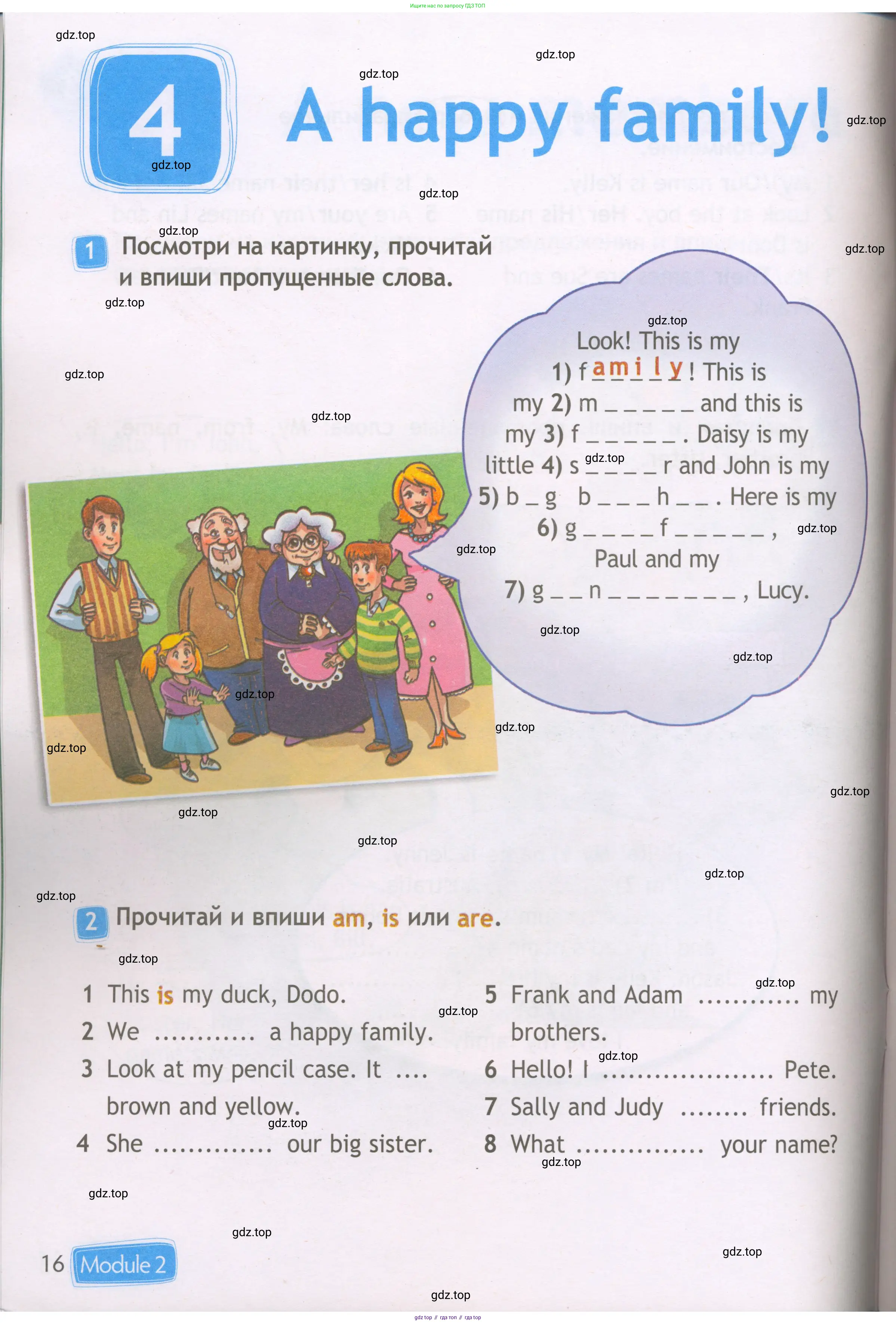 Английский язык (english), 3 класс Рабочая тетрадь (workbook), авторы: Быкова Надежда Ильинична (Bykova Nadezhda), Дули Дженни (Dooley Jenny), Поспелова Марина Давидовна (Pospelova Marina), Эванс Вирджиния (Evans Virginia), издательство Просвещение, Москва, 2023, зелёного цвета, страница 16